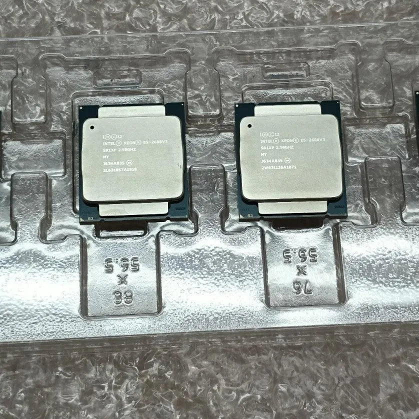 Intel Xeon E5-2680 v3 SR1XP 12-Core 2.50GHz 30MB Cache Server CPU Processor (LGA2011-3, Haswell-EP)