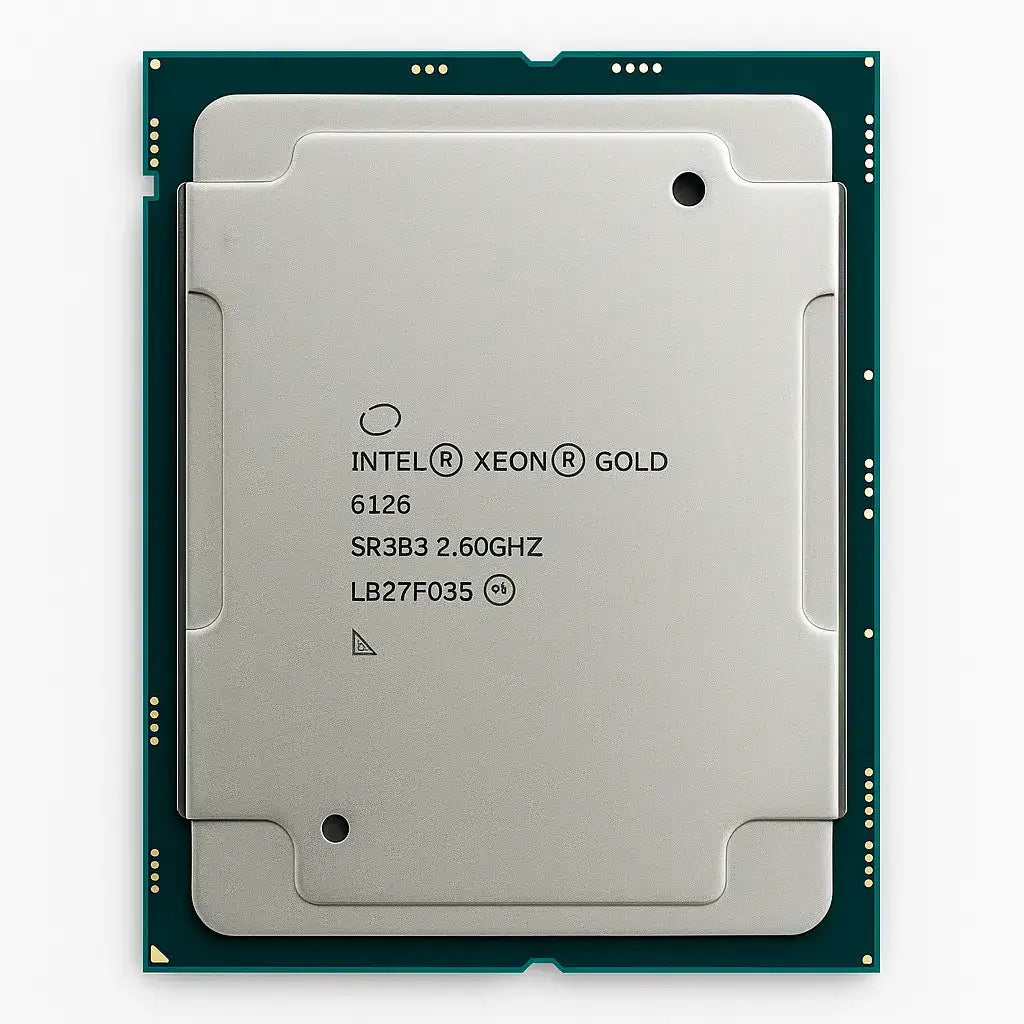 Intel Xeon Gold 6126 SR3B3 12-Core 2.60GHz 19.25MB Cache Server CPU Processors (LGA3647)