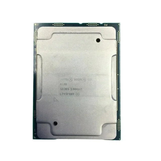 Intel Xeon Gold 6138 SR3B5 CPU – 20-Core 2.0GHz Server Processors (27.5MB Cache, LGA3647)