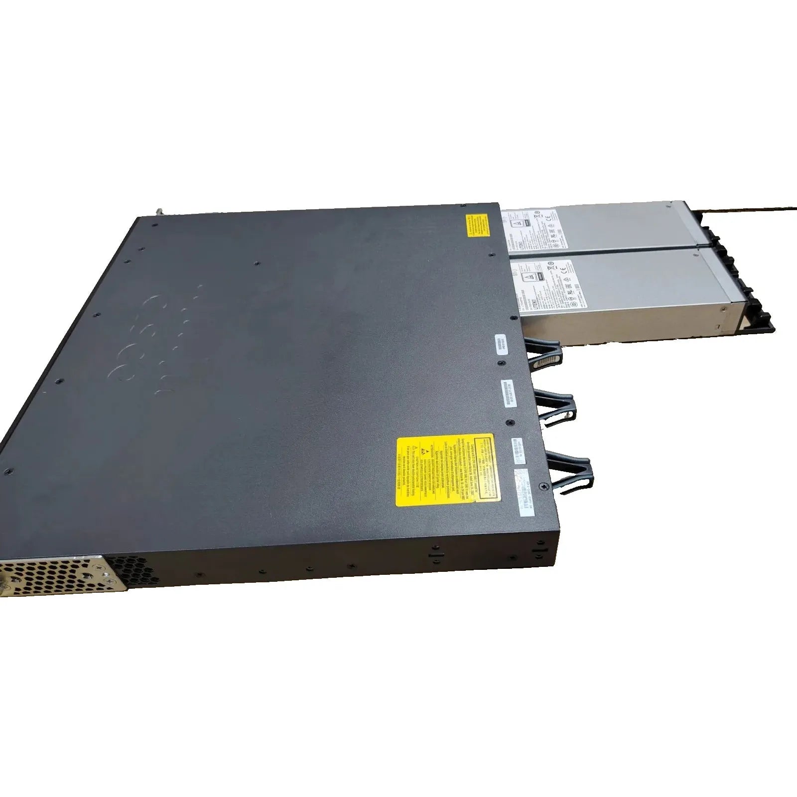 Lot of 2 Cisco WS-C3650-24TS-S Switches | 24-Port Gigabit + 4x 1Gb SFP Uplinks | Layer 3 Managed LAN Base