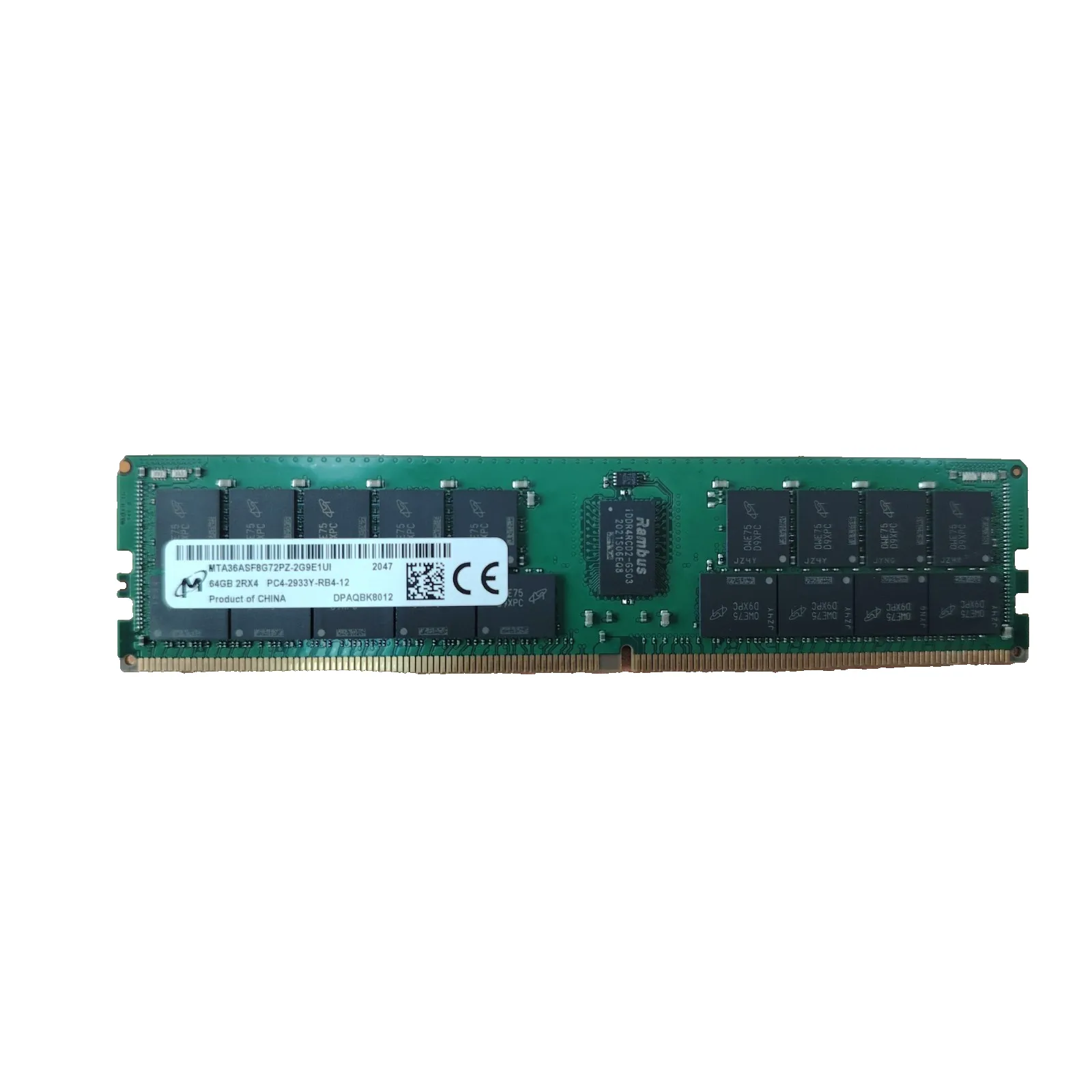 Micron 64GB DDR4 2933MHz RDIMM ECC Server RAM MTA36ASF8G72PZ-2G9E1
