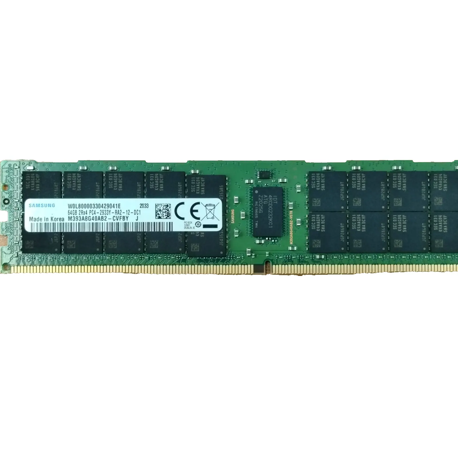 Samsung 64GB DDR4 2933 RDIMM ECC 2Rx4 M393A8G40AB2-CVF