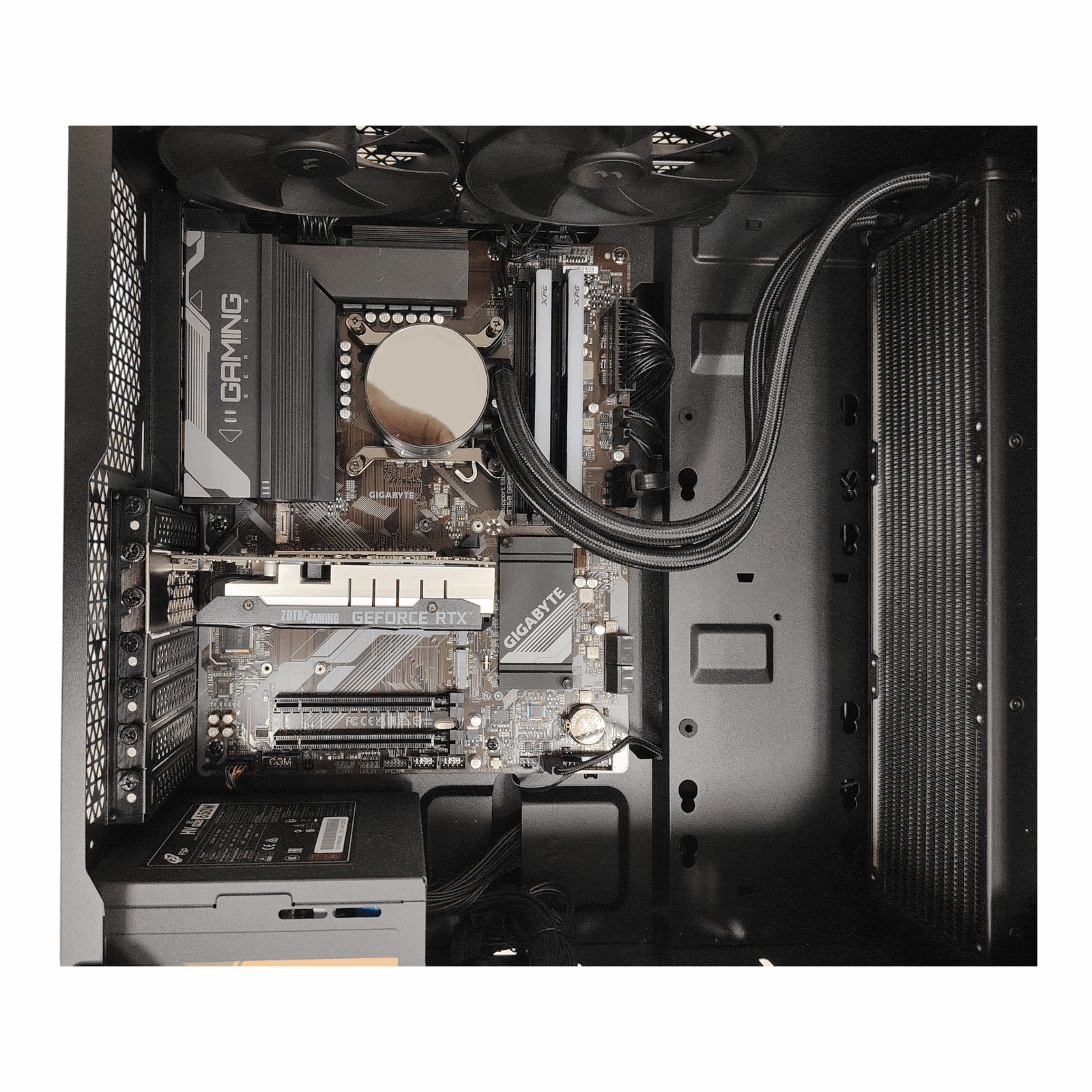 Fractal Design Focus 2 Gaming PC | Intel Core i9-14900K, 64GB DDR5, RTX 3050, 650W PSU | Model B760 Gaming X AX