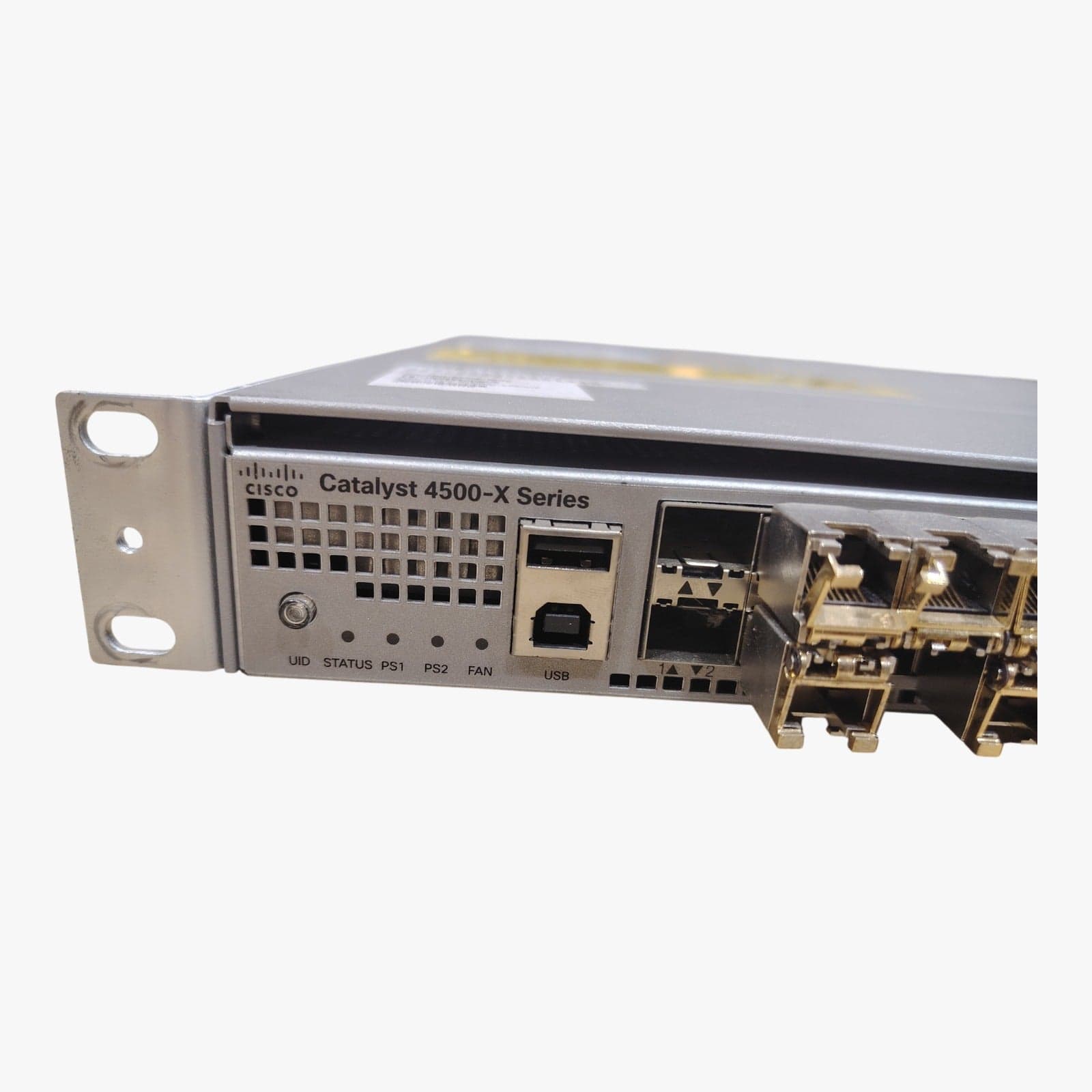Cisco WS-C4500X-F-16SFP+ 16-Port 10GbE Managed Switch (1x PSU, Enterprise-Grade)