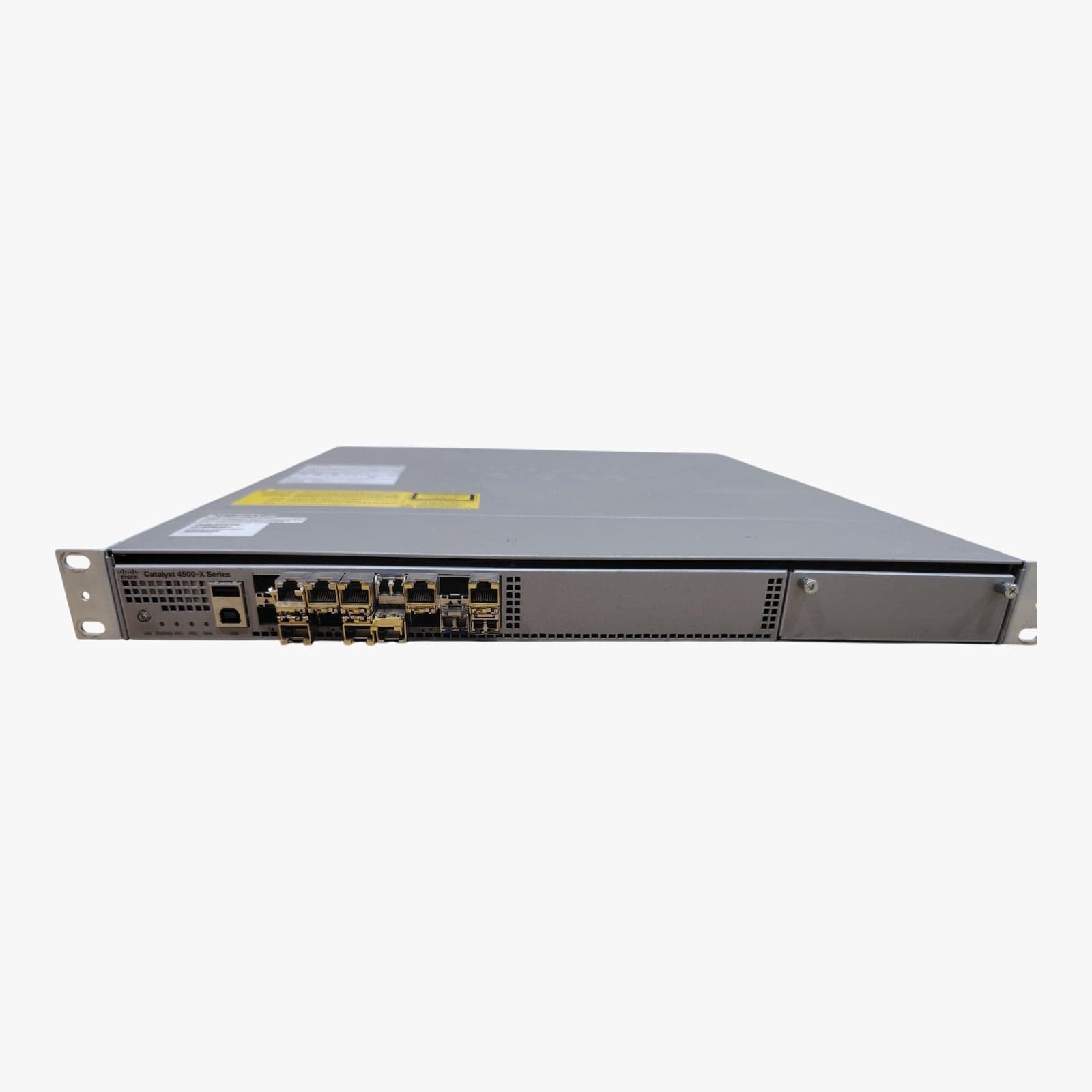 Cisco WS-C4500X-F-16SFP+ 16-Port 10GbE Managed Switch (1x PSU, Enterprise-Grade)