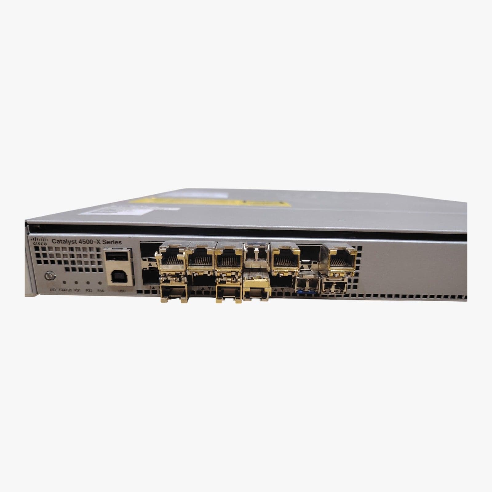 Cisco WS-C4500X-F-16SFP+ 16-Port 10GbE Managed Switch (1x PSU, Enterprise-Grade)