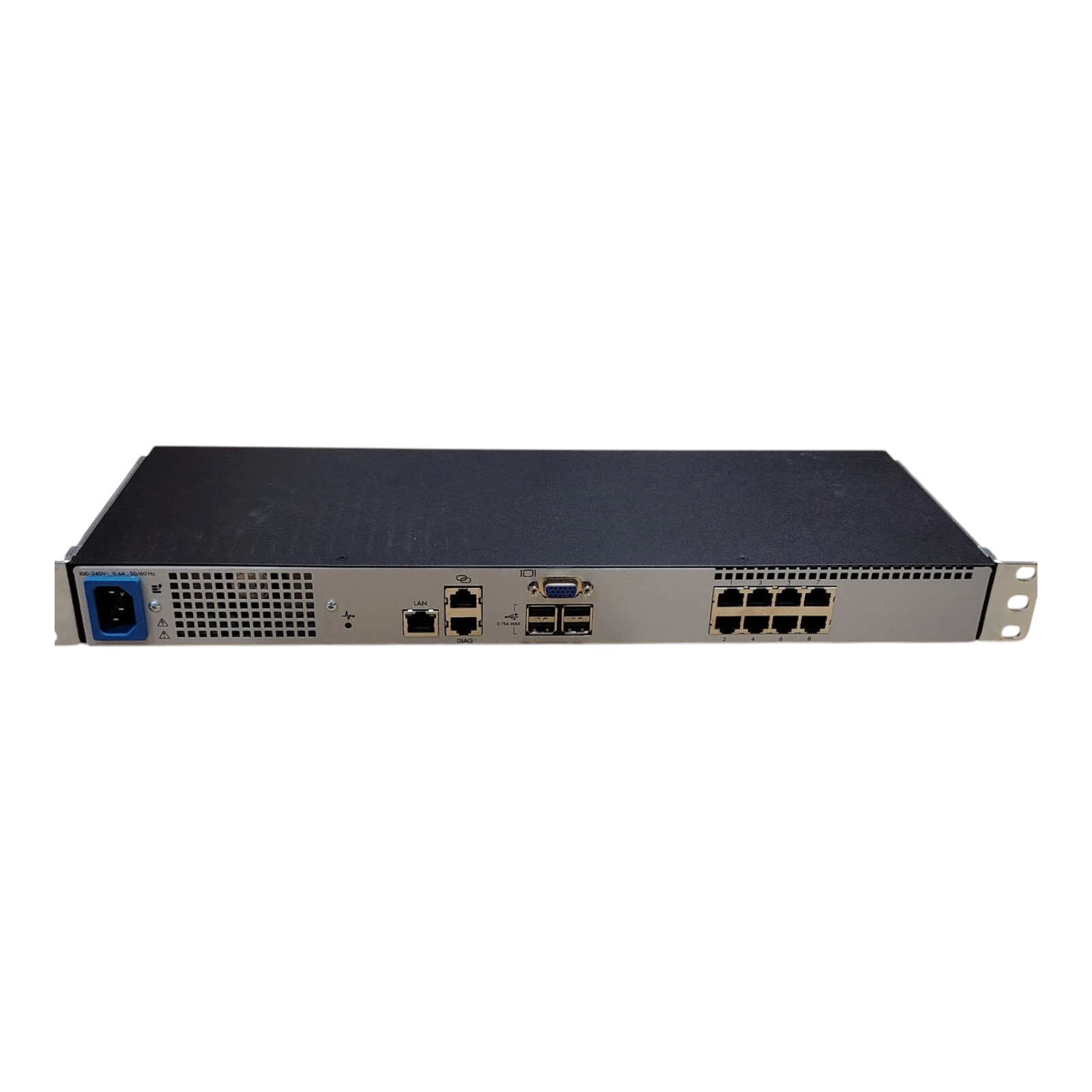 HP AF651A 0x1x8 G3 KVM Console Switch | P/N 764365-001 | Rackmount Server Management Switch