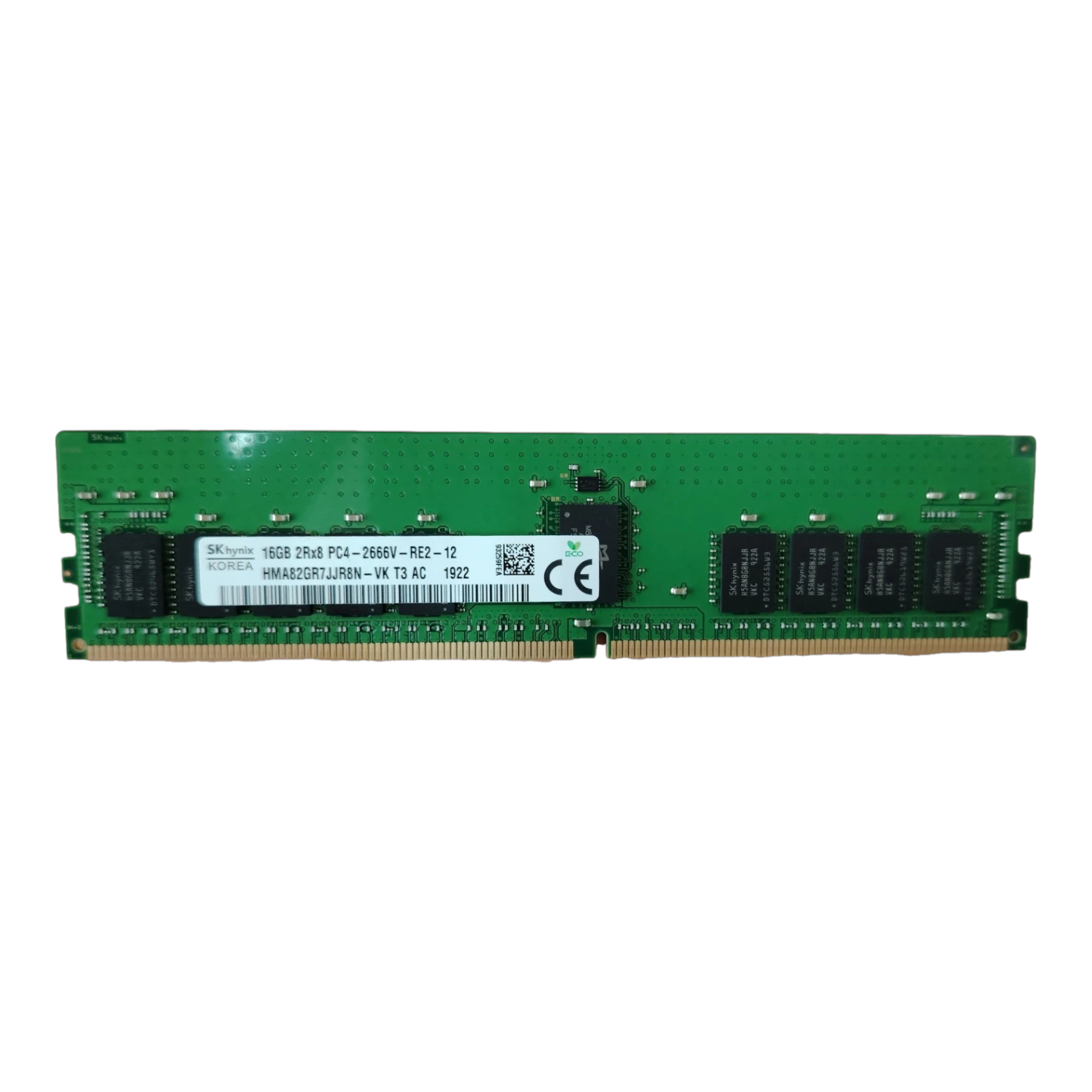 SK Hynix 16GB DDR4-2666V ECC Registered Server Memory – HMA82GR7JJR8N-VK