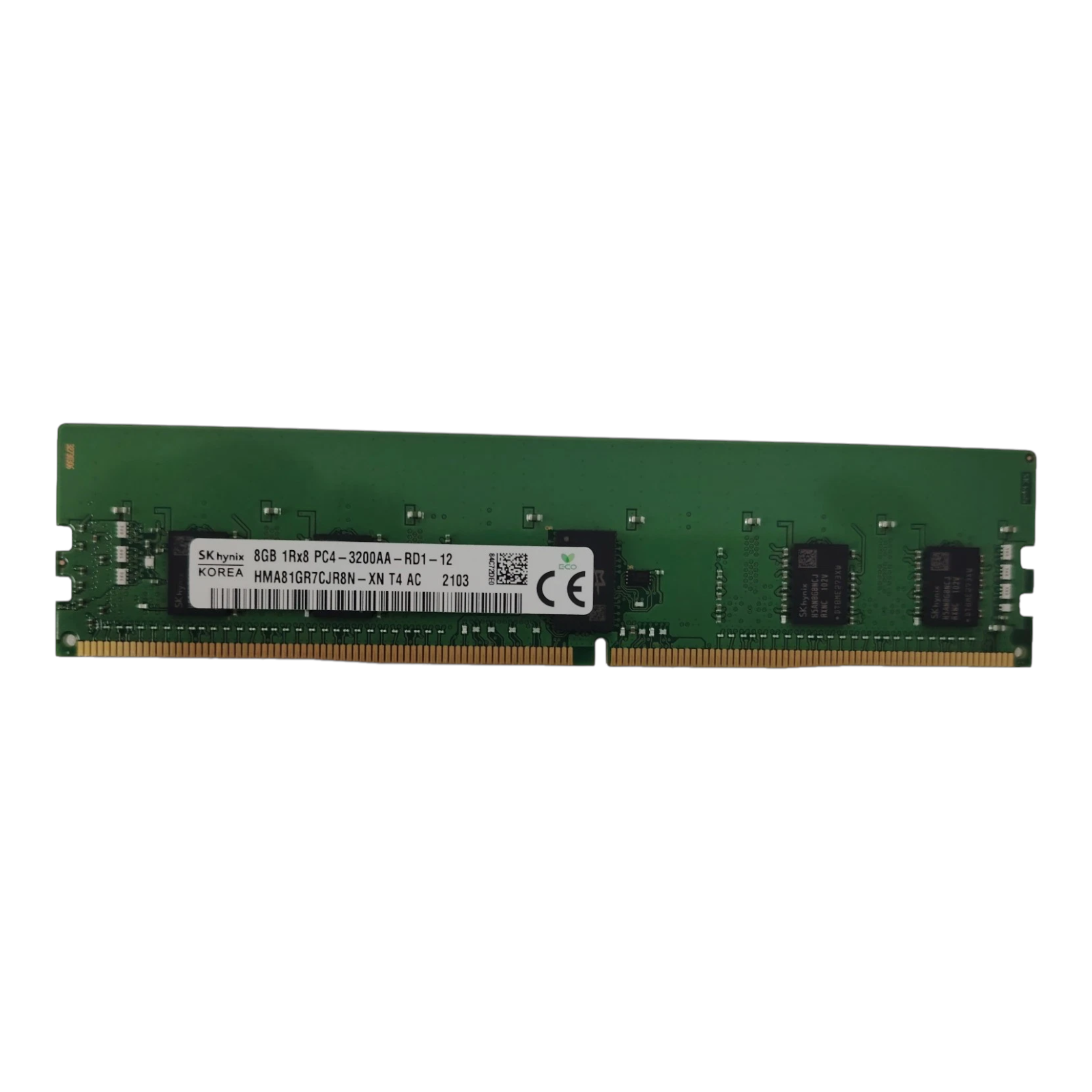 SK Hynix 8GB DDR4-3200A ECC Registered Server Memory – HMA81GR7CJR8N-XN
