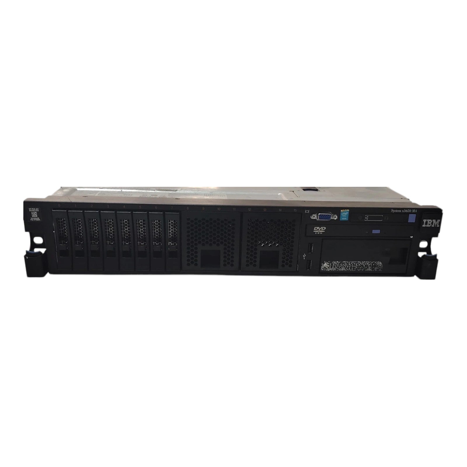 IBM System x3650 M4 2U Rack Server | 2x Intel Xeon E5-2609 v2 | 128GB DDR3 ECC RAM | No HDD | Model 7915B3A