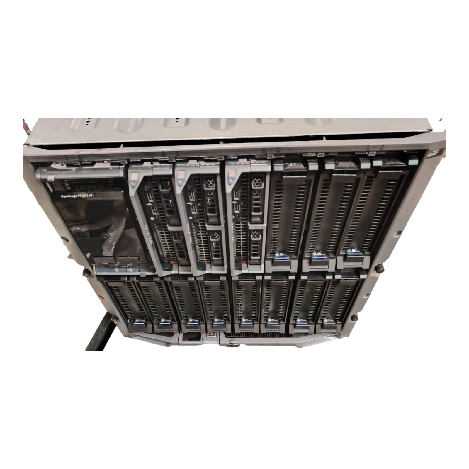 Dell PowerEdge M1000e Blade Server – 3× M620 Blades, Dual Xeon E5-2697 v2, 192GB RAM, 6× 2700W PSUs