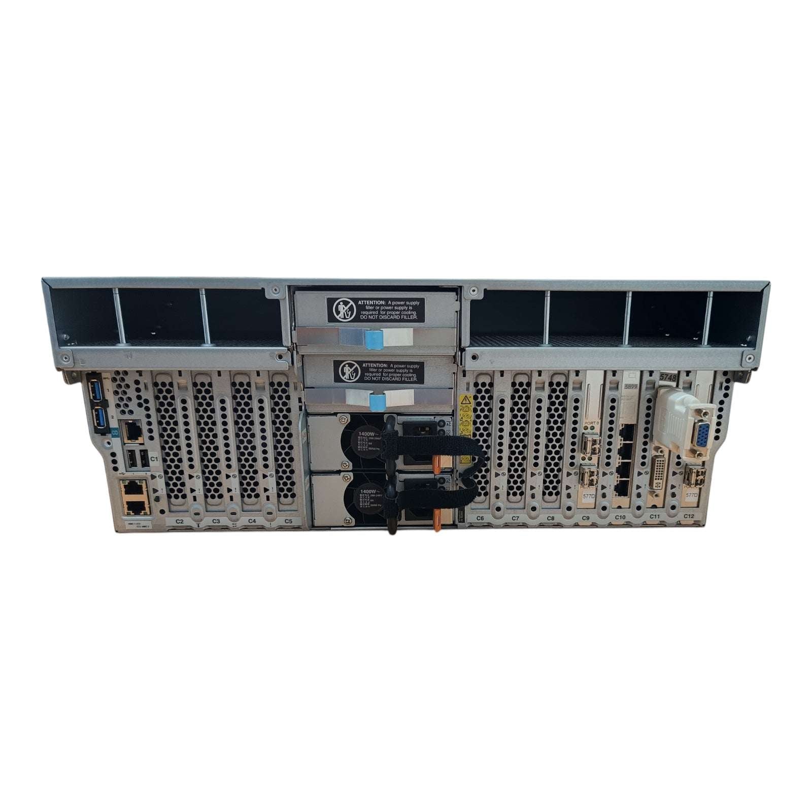 IBM Power S814 8286-41A Server | 2x 146GB HDD | 4-Port 1GbE NIC | 2x 8Gb FC Cards | Dual 1400W PSU