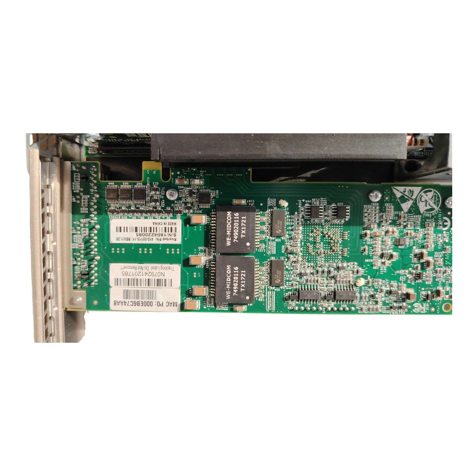 Riverbed CXA-03070 SteelHead WAN Optimization Appliance | Intel Xeon E5-2609V2 | 16GB RAM | 2x1TB HDD + 2x240GB SSD