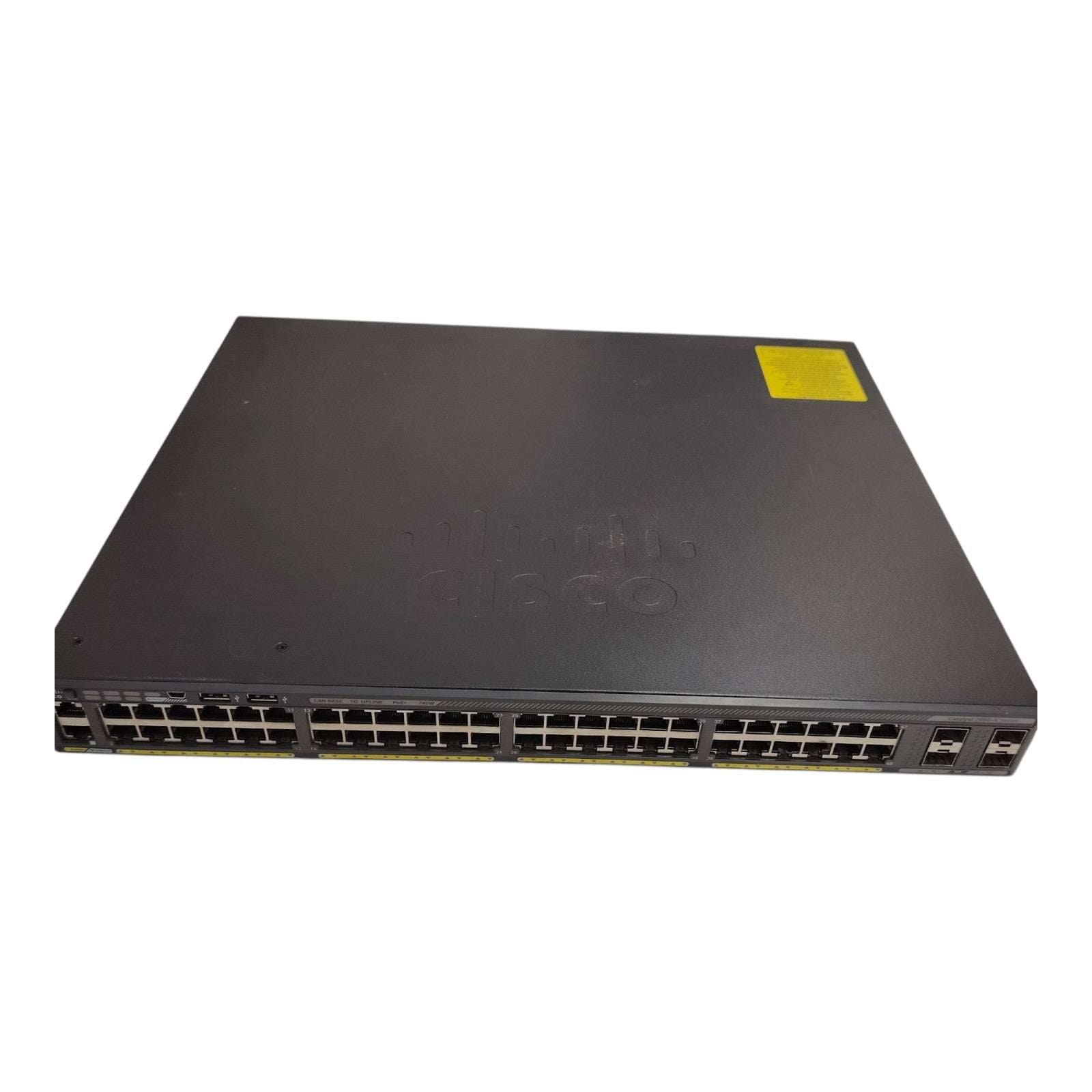 Cisco WS-C2960X-48FPS-L Catalyst Switch | 48-Port Gigabit PoE+ | 740W PSU | 4x 1G SFP