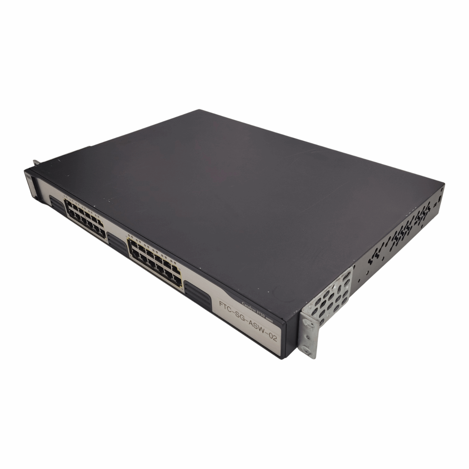 Cisco WS-C3750G-24T-S 24-Port Gigabit Ethernet Switch | Enterprise Managed Layer 3 Stackable Switch