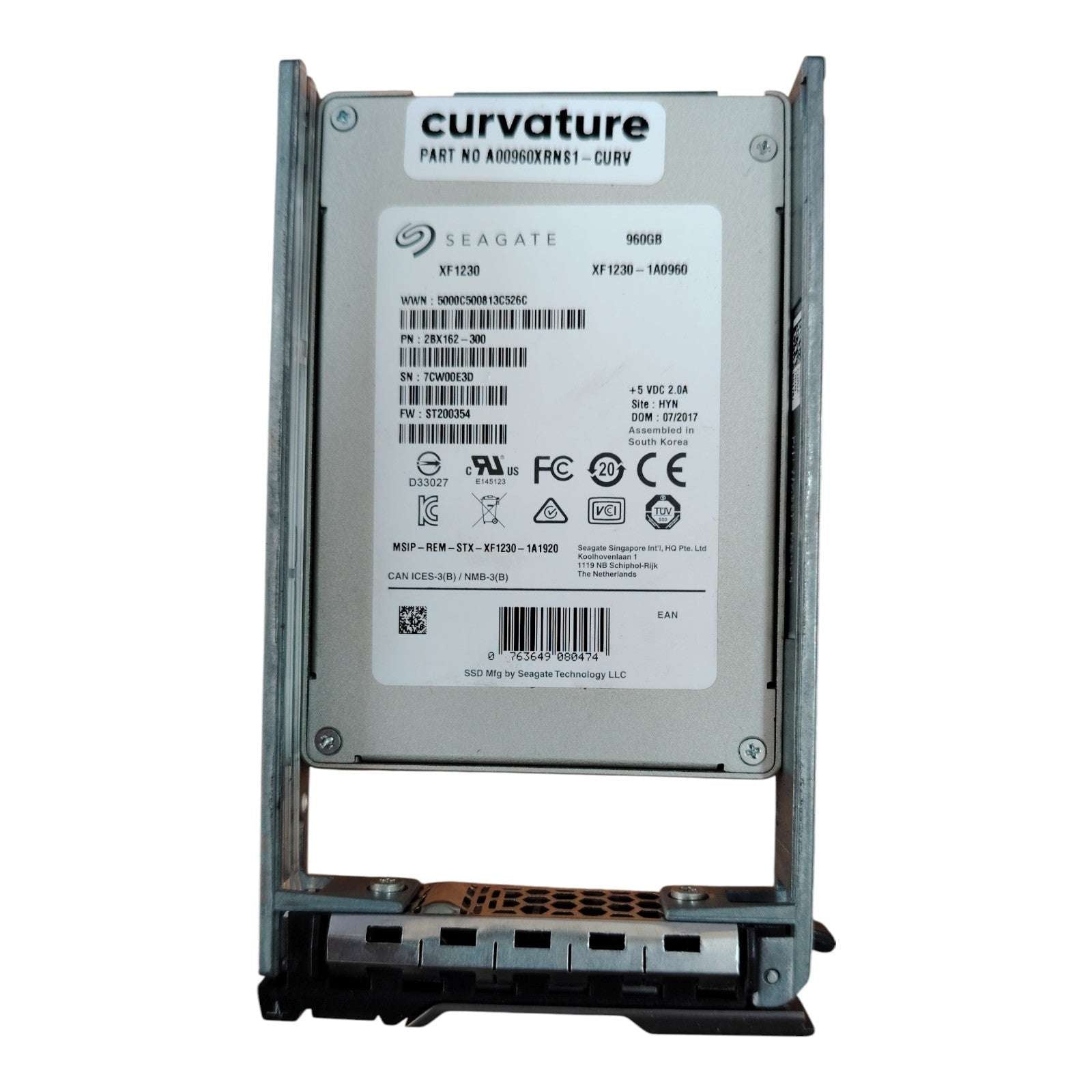 Seagate 960GB SATA SSD – 2BX162-300 / XF1230-1A0960 2.5" 6Gb/s Solid State Drive