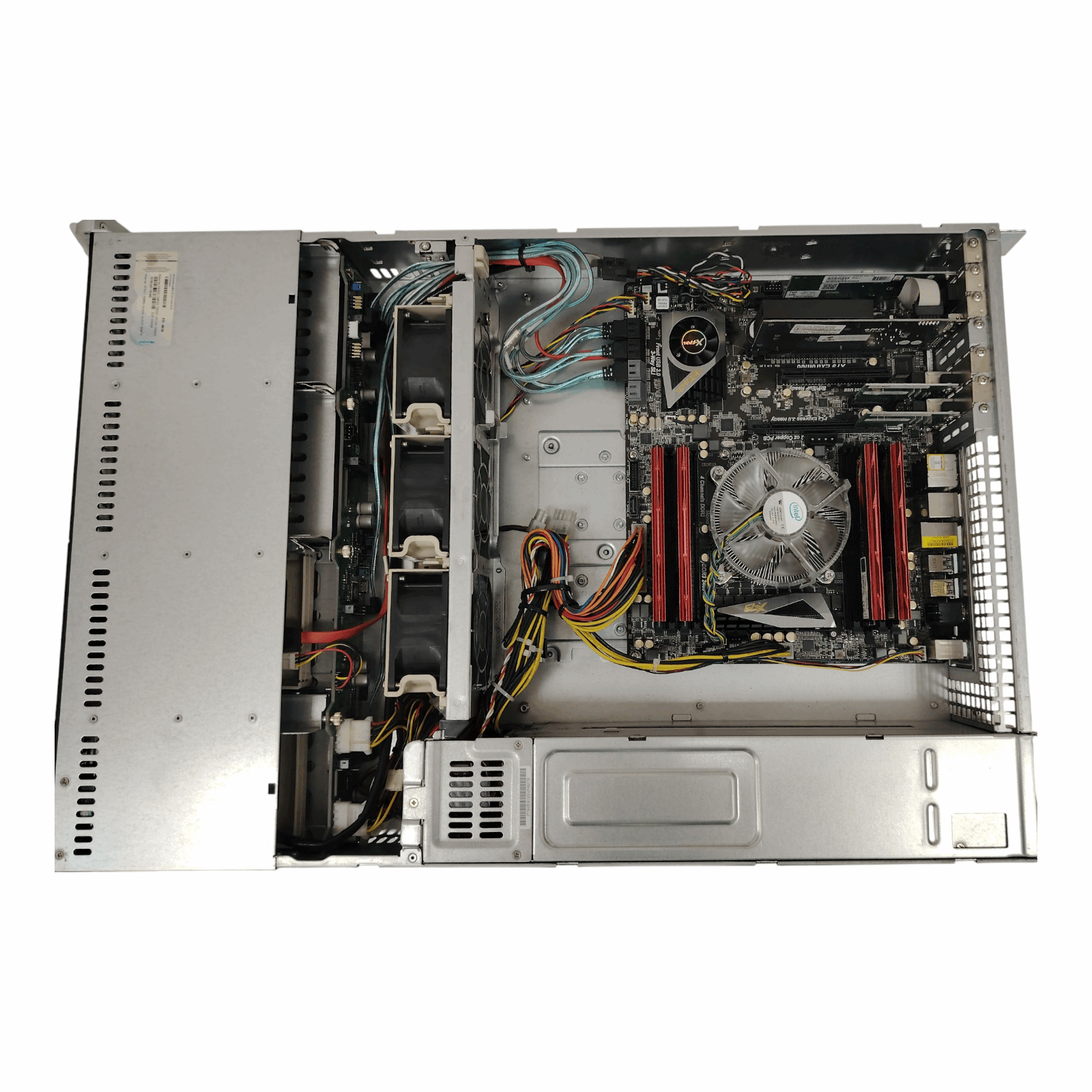 Supermicro CSE-825 2U Server | Intel i7-3930K | 64GB DDR3 | Dual 128GB Samsung SSD | NVIDIA GPU | Gigabit LAN | 740W PSU