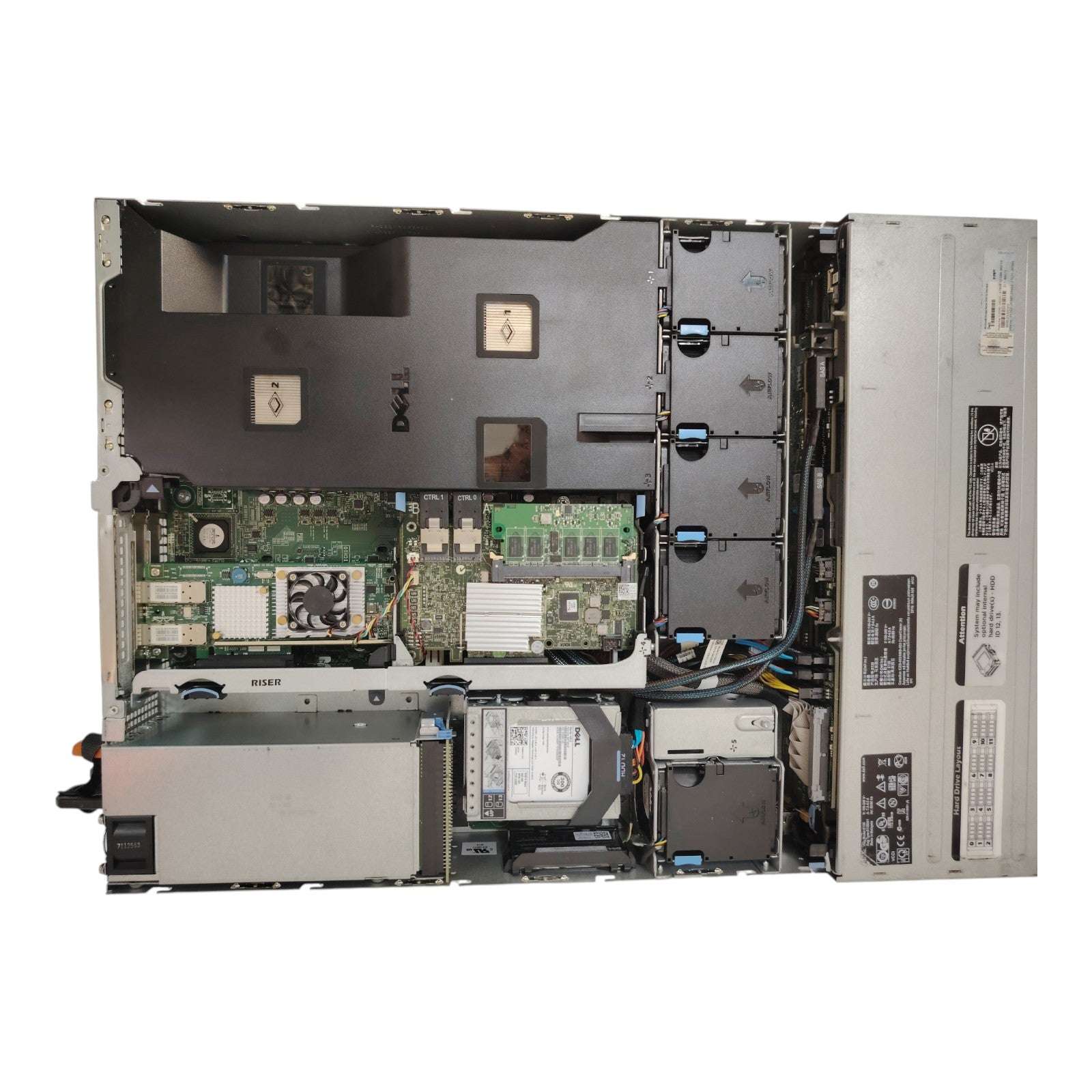 Dell PowerVault NX3100 Storage Server | 2x 300GB SAS HDD | PCIe Riser & Network Card | 2U Rackmount | Dual 750W PSU