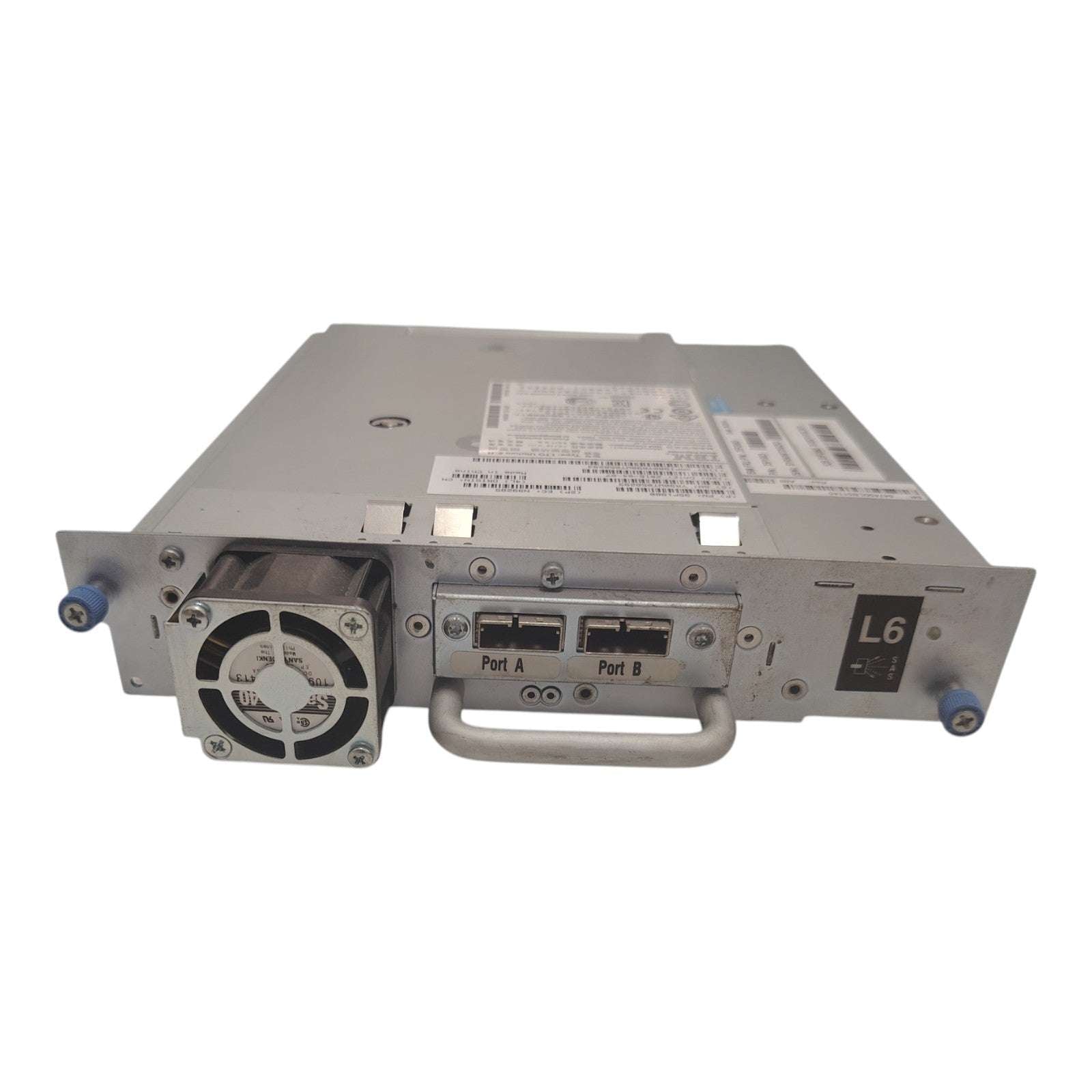 IBM TS3200 Tape Library 3573-L4U | 2× LTO-6 Ultrium SAS/FC Drives | 48 Slots | 4U Rackmount Enterprise Backup