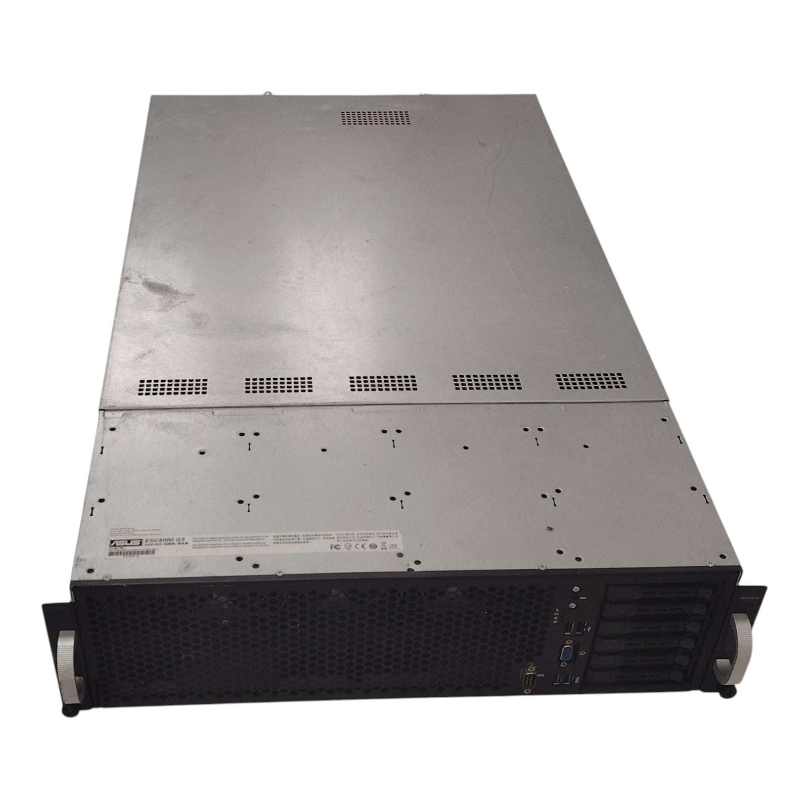 ASUS ESC8000 G3 GPU Server | 8× Xilinx Alveo A-U200 Accelerators | Dual Xeon E5-2620 v4 | 4U Rackmount