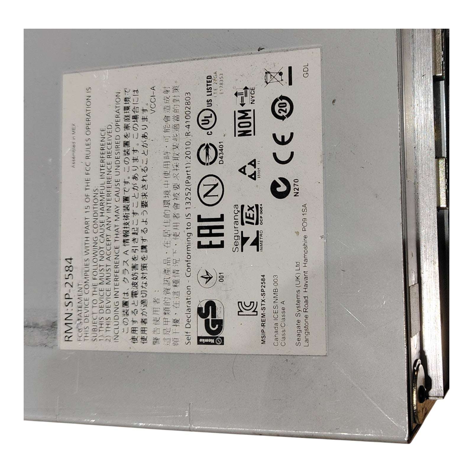 Dell Compellent SC280 Enclosure | 42x 4TB SAS HDDs | Dual SAS Controllers | 168TB High-Density Storage | 5U Rackmount