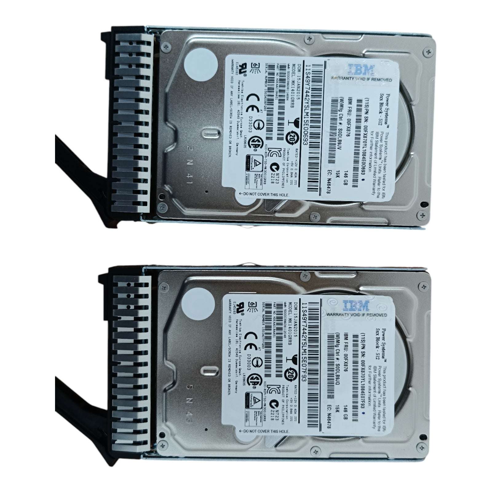 IBM Power S814 8286-41A Server | 2x 146GB HDD | 4-Port 1GbE NIC | 2x 8Gb FC Cards | Dual 1400W PSU