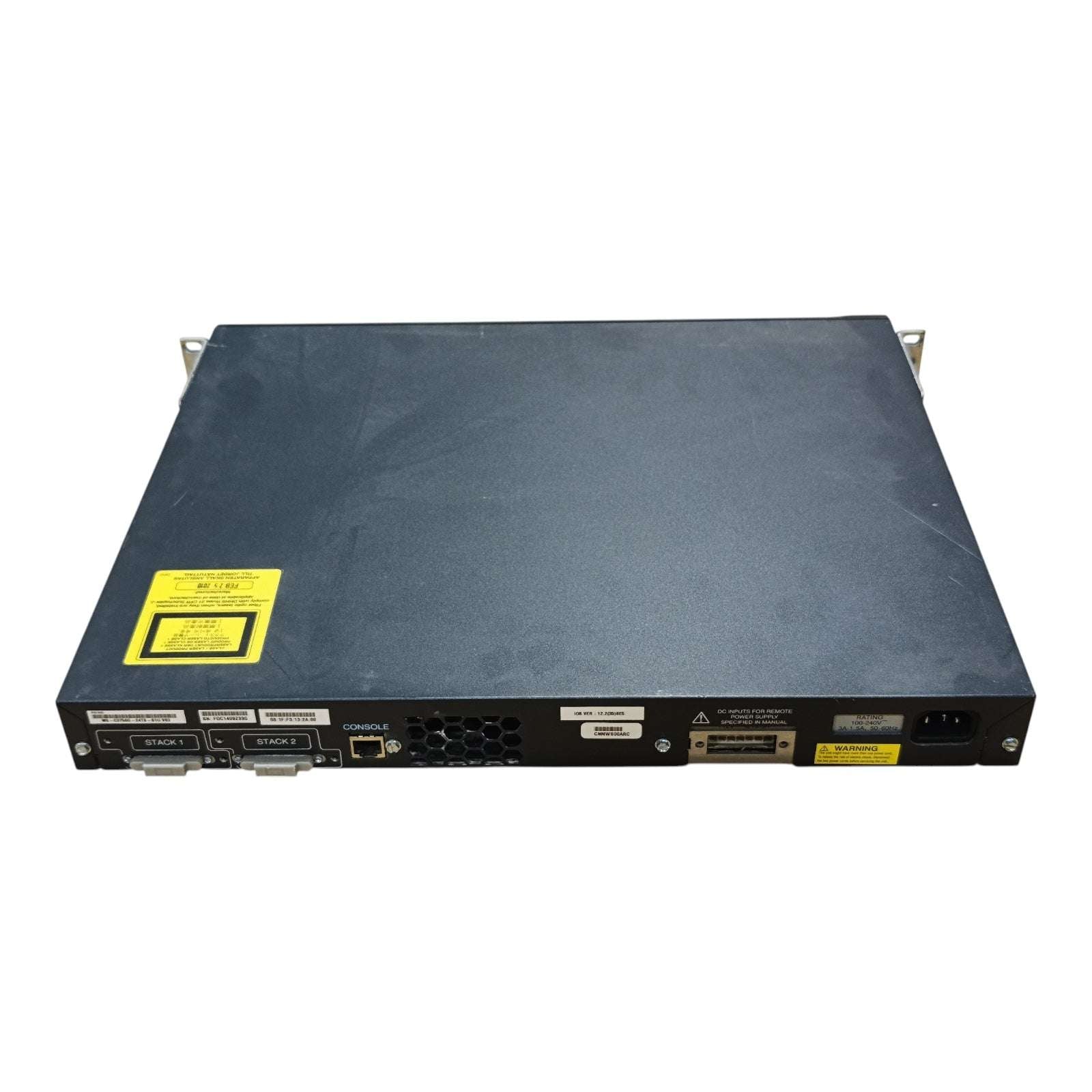 Cisco WS-C3750G-24TS-S 1U Catalyst Switch | 24-Port Gigabit Ethernet | Enterprise Layer 3 Managed Switch