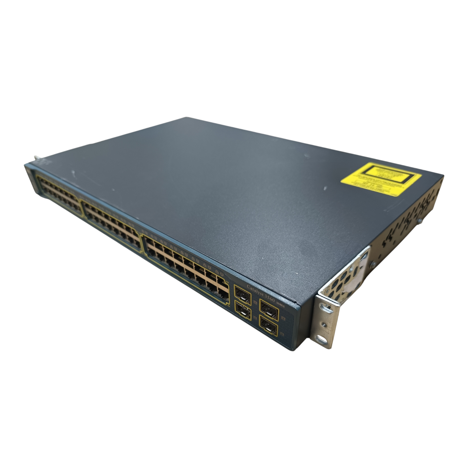 Cisco Catalyst WS-C3560-48TS-S 48-Port Gigabit Switch with 4 SFP Uplinks – Managed Layer 3 Network Switch