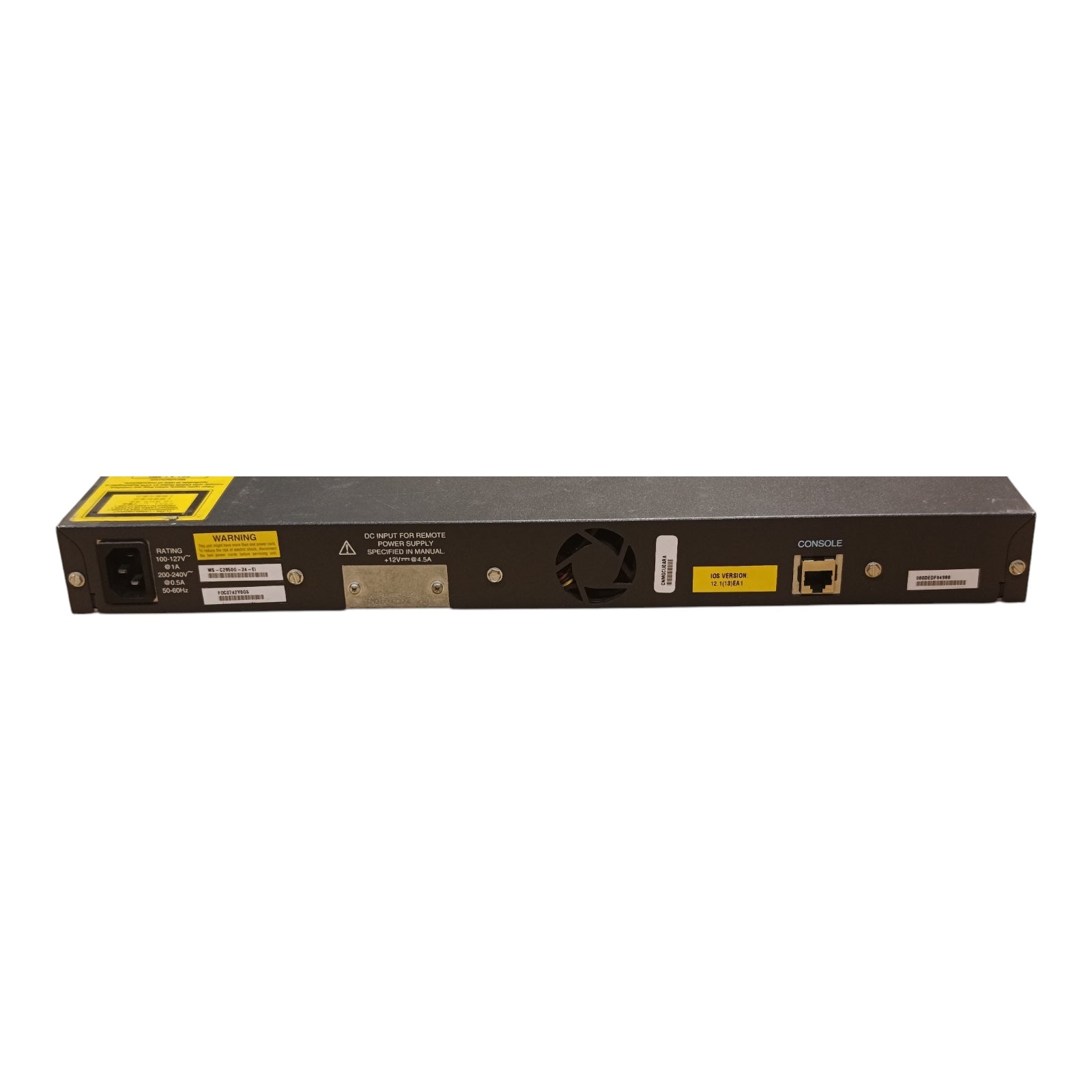 Cisco WS-C2950G-24-EI Catalyst Switch | 24-Port 10/100 Ethernet + 2 Gigabit Uplink | Managed Enterprise Switch