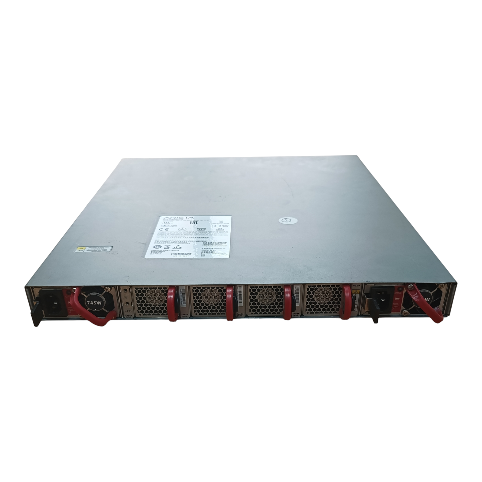Arista DCS-7280QR-C36-M-F Switch | 24x40GbE QSFP+ & 12x100GbE QSFP28 | Front-to-Rear Airflow, Dual AC PSU