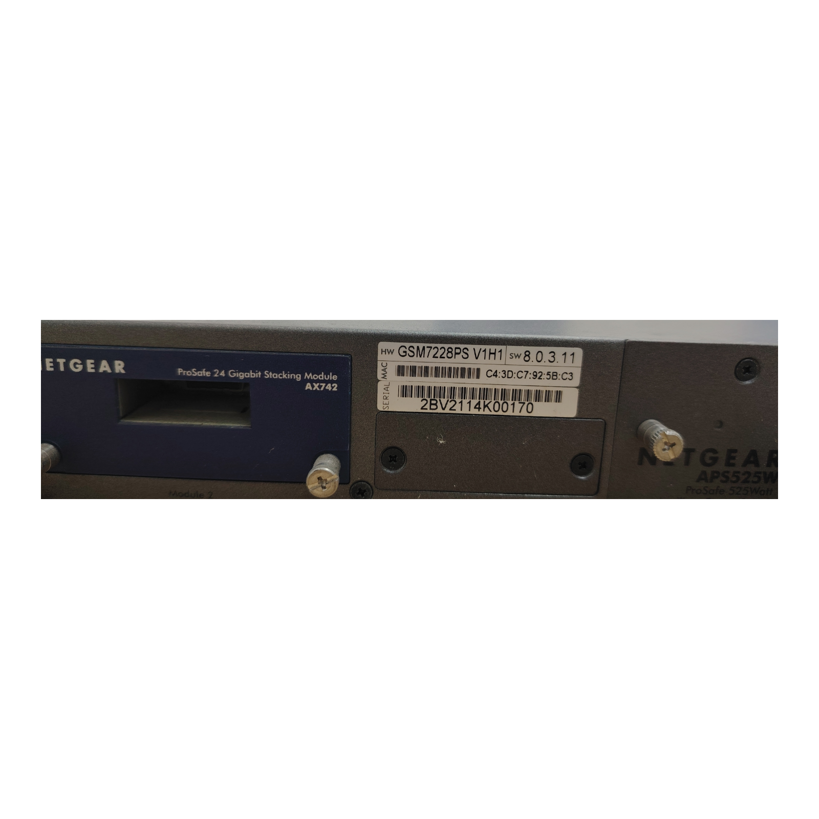 NETGEAR GSM7228PS 24-Port PoE Gigabit Managed Switch with 4 SFP & 2 SFP+ Uplinks