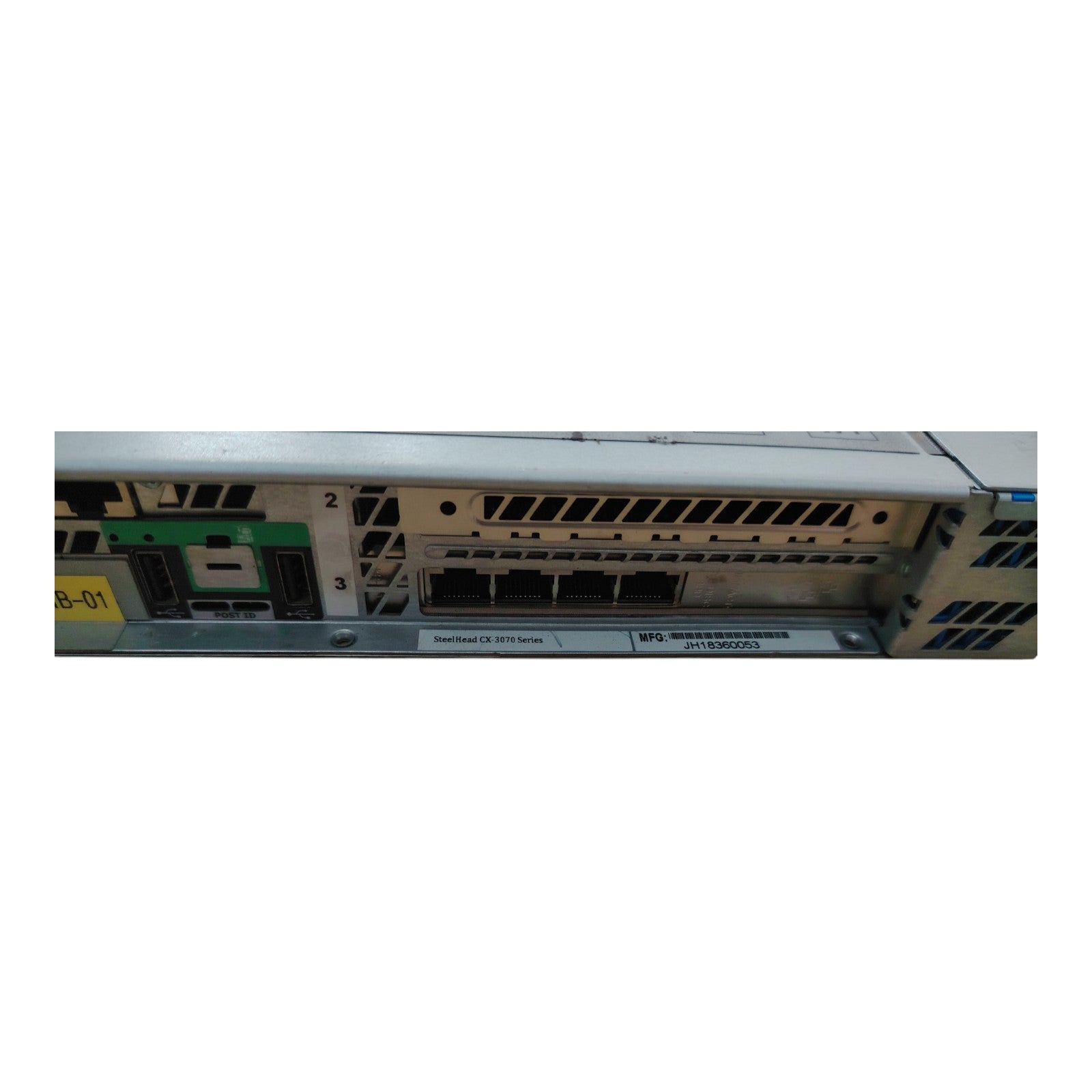 Riverbed CXA-03070 SteelHead WAN Optimization Appliance | Intel Xeon E5-2609V2 | 16GB RAM | 2x1TB HDD + 2x240GB SSD