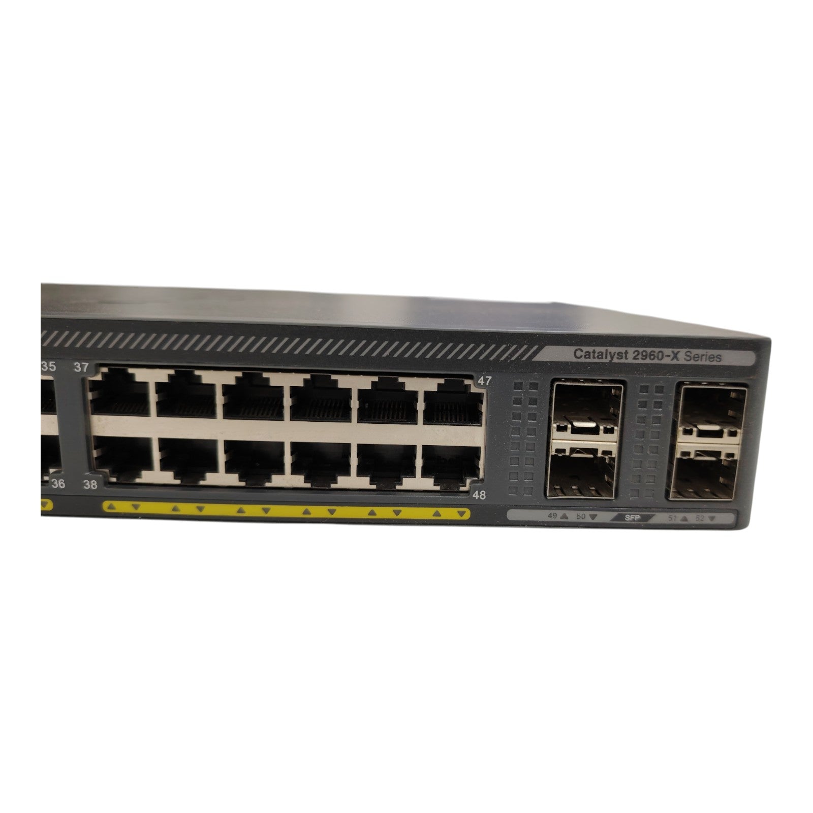 Cisco Catalyst WS-C2960X-48TS-L 48-Port Gigabit Managed Switch with 4 SFP Uplinks – LAN Base IOS