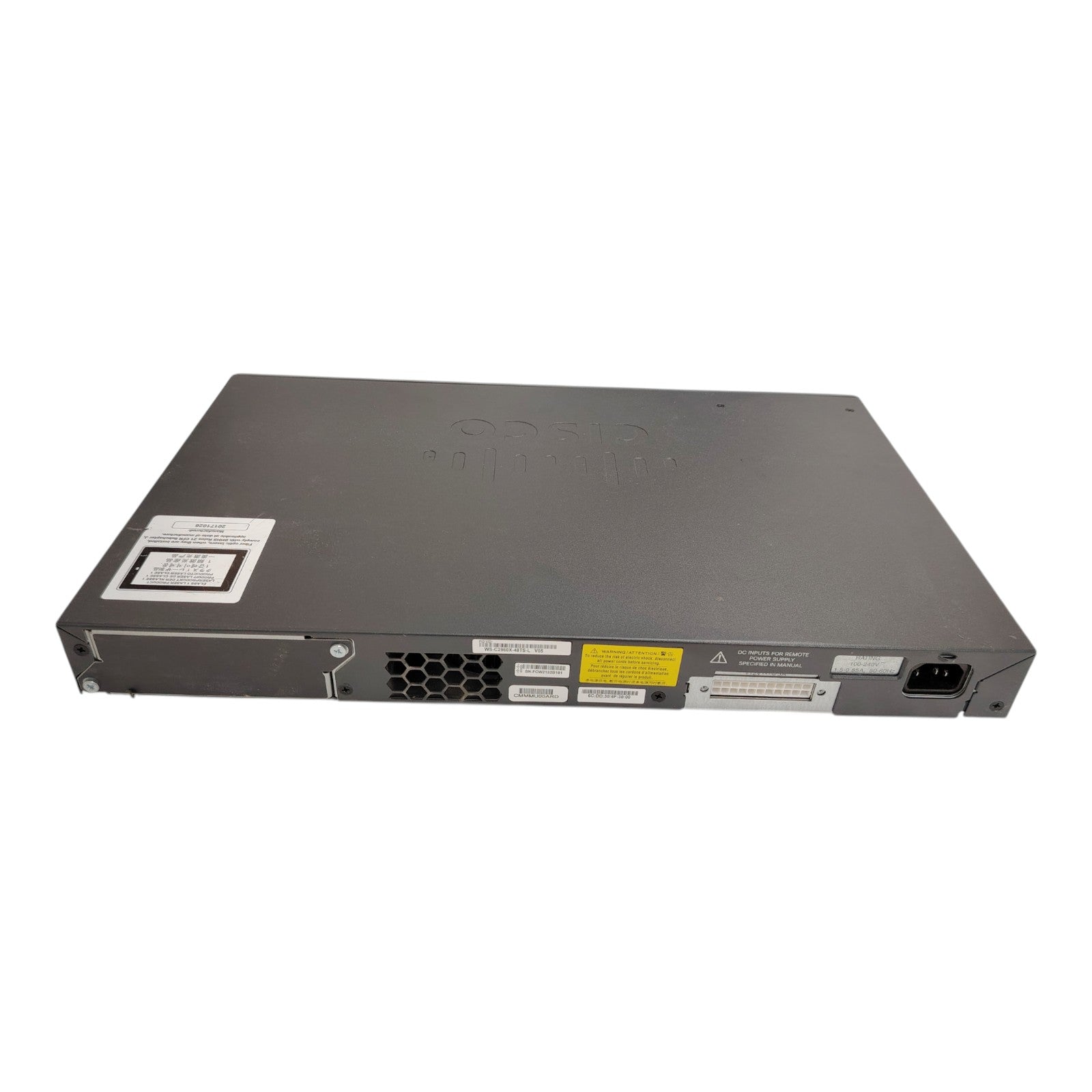 Cisco Catalyst WS-C2960X-48TS-L 48-Port Gigabit Managed Switch with 4 SFP Uplinks – LAN Base IOS