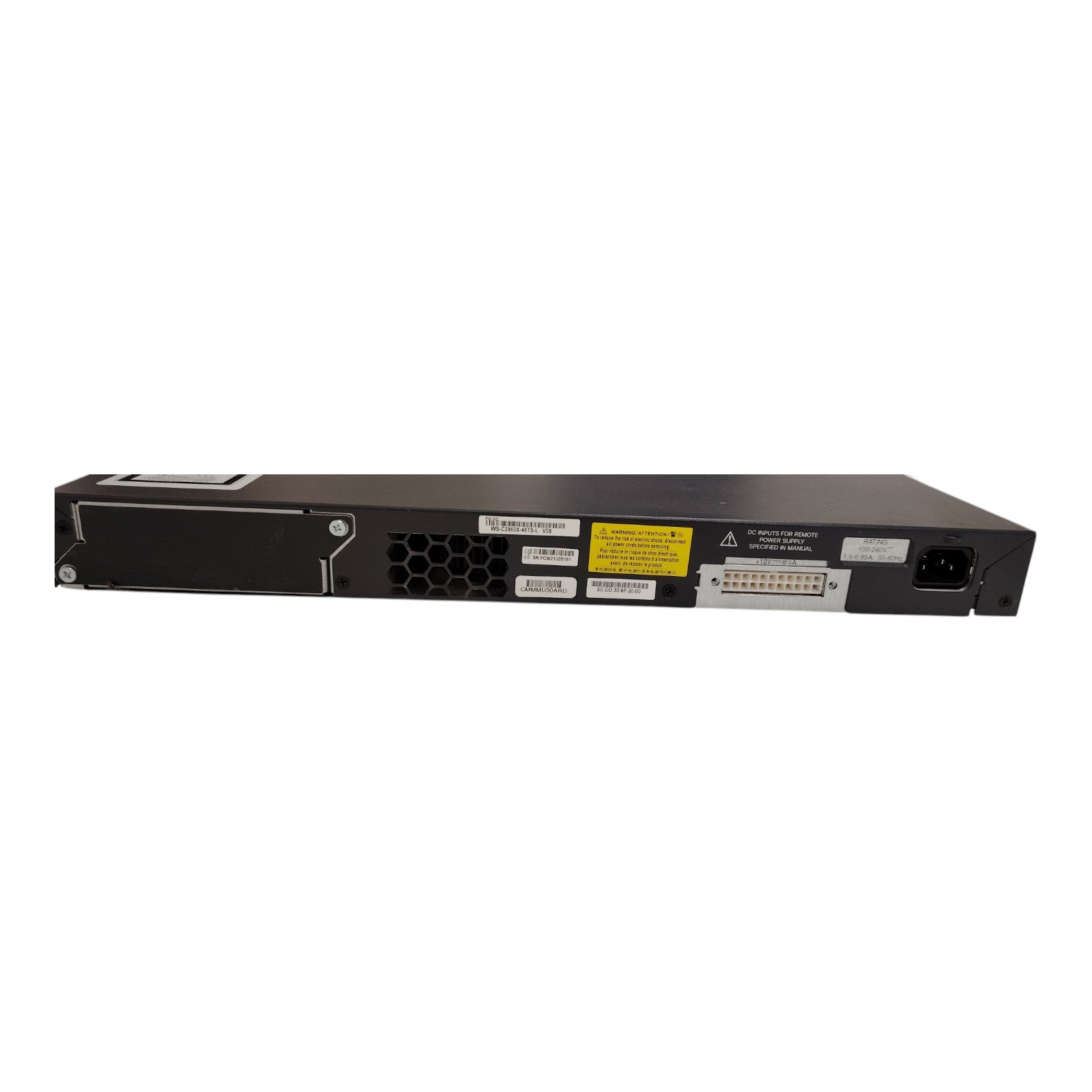 Cisco Catalyst WS-C2960X-48TS-L 48-Port Gigabit Managed Switch with 4 SFP Uplinks – LAN Base IOS