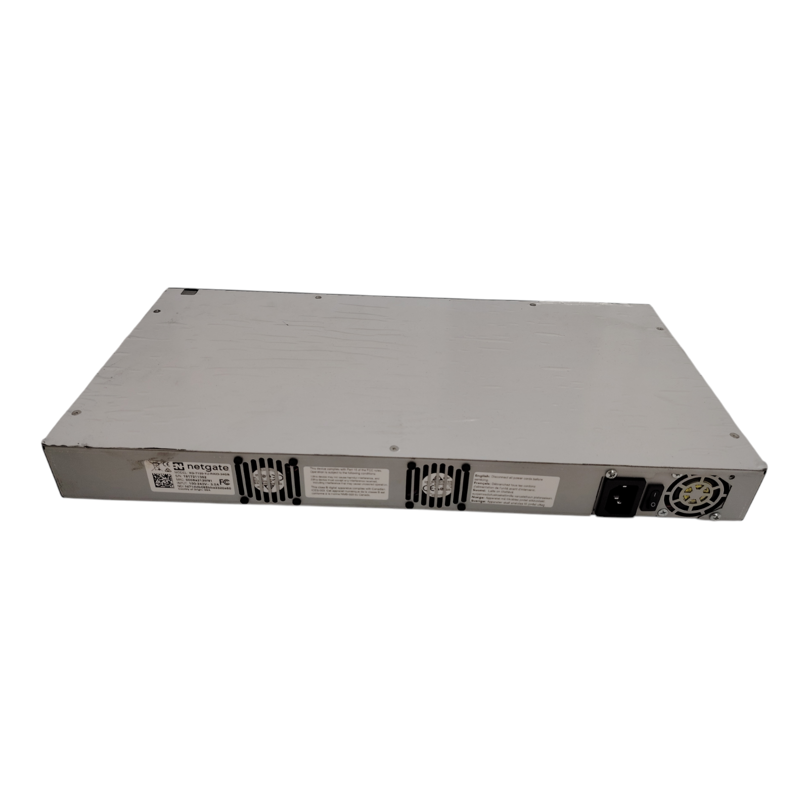 Netgate XG-7100 1U Firewall Appliance – Enterprise pfSense Security Gateway