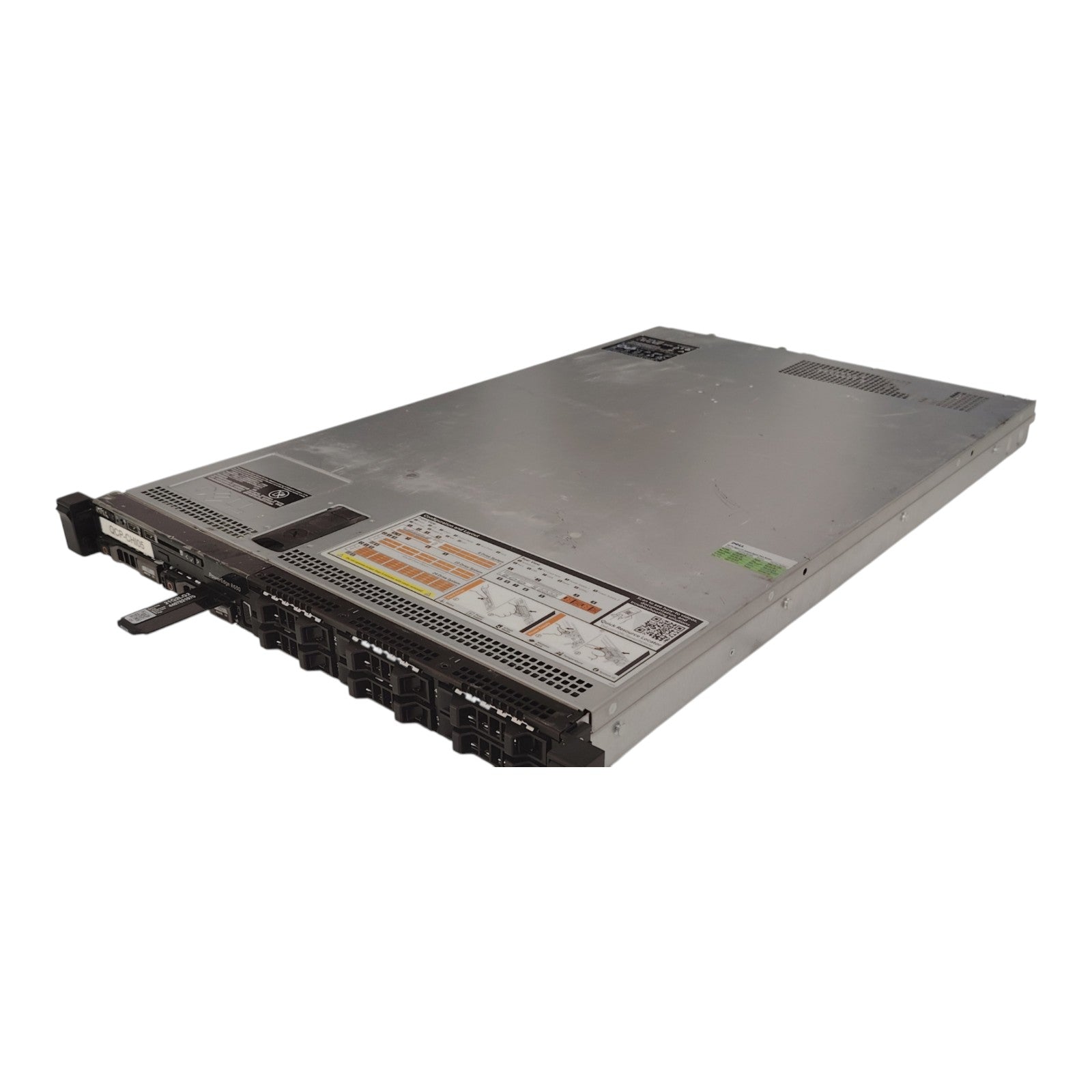 Dell PowerEdge R630 1U Rack Server | 2x Intel Xeon E5-2630 V3 | 64GB DDR4 ECC RAM | 2x 480GB SSD | RAID | Dual 750W Platinum PSU