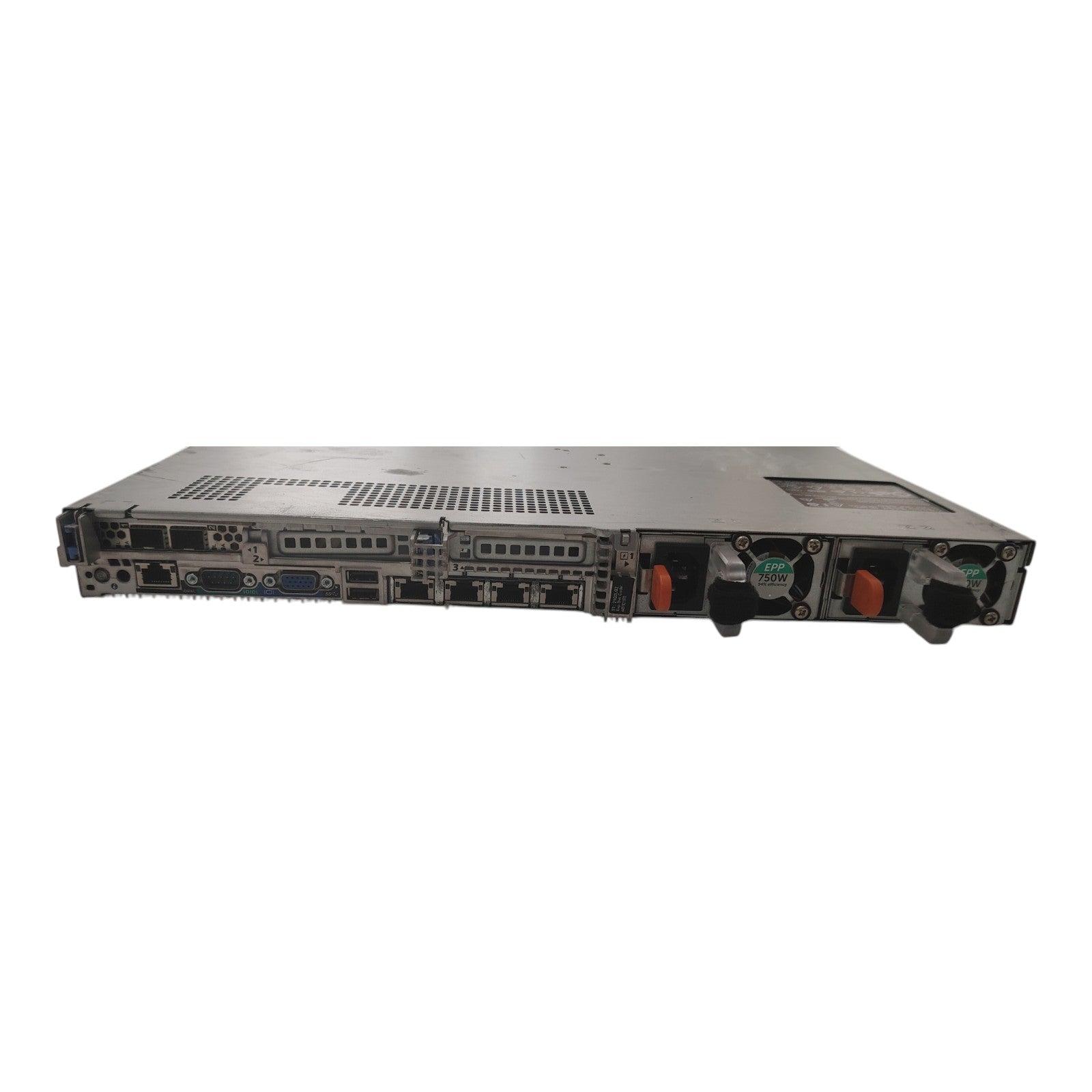 Dell PowerEdge R630 1U Rack Server | 2x Intel Xeon E5-2630 V3 | 64GB DDR4 ECC RAM | 2x 480GB SSD | RAID | Dual 750W Platinum PSU