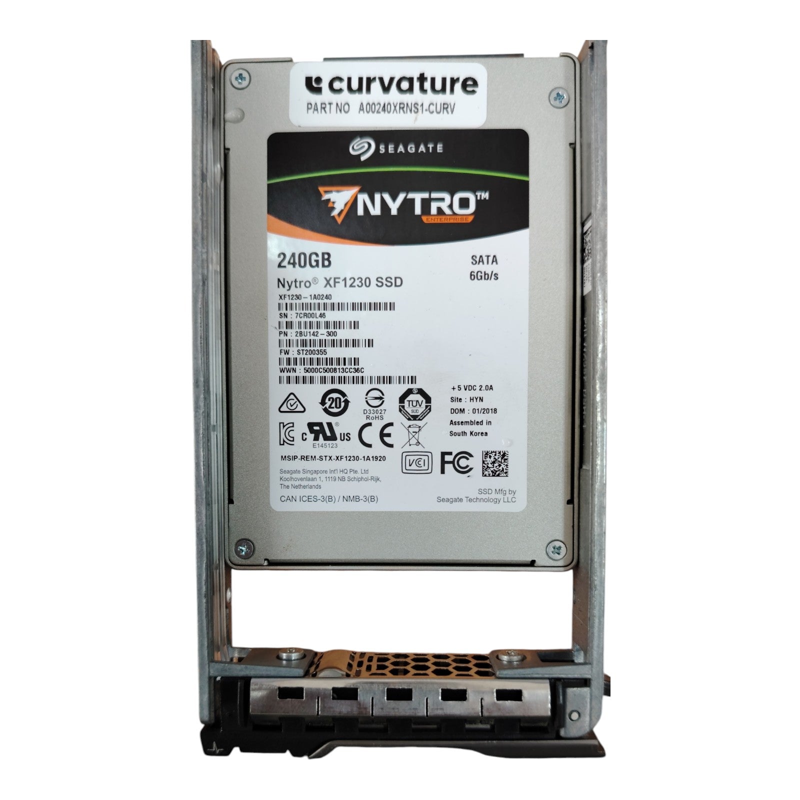 Seagate 240GB SATA SSD  – 2BU142-300 / XF1230-1A0240 2.5" 6Gb/s Solid State Drives