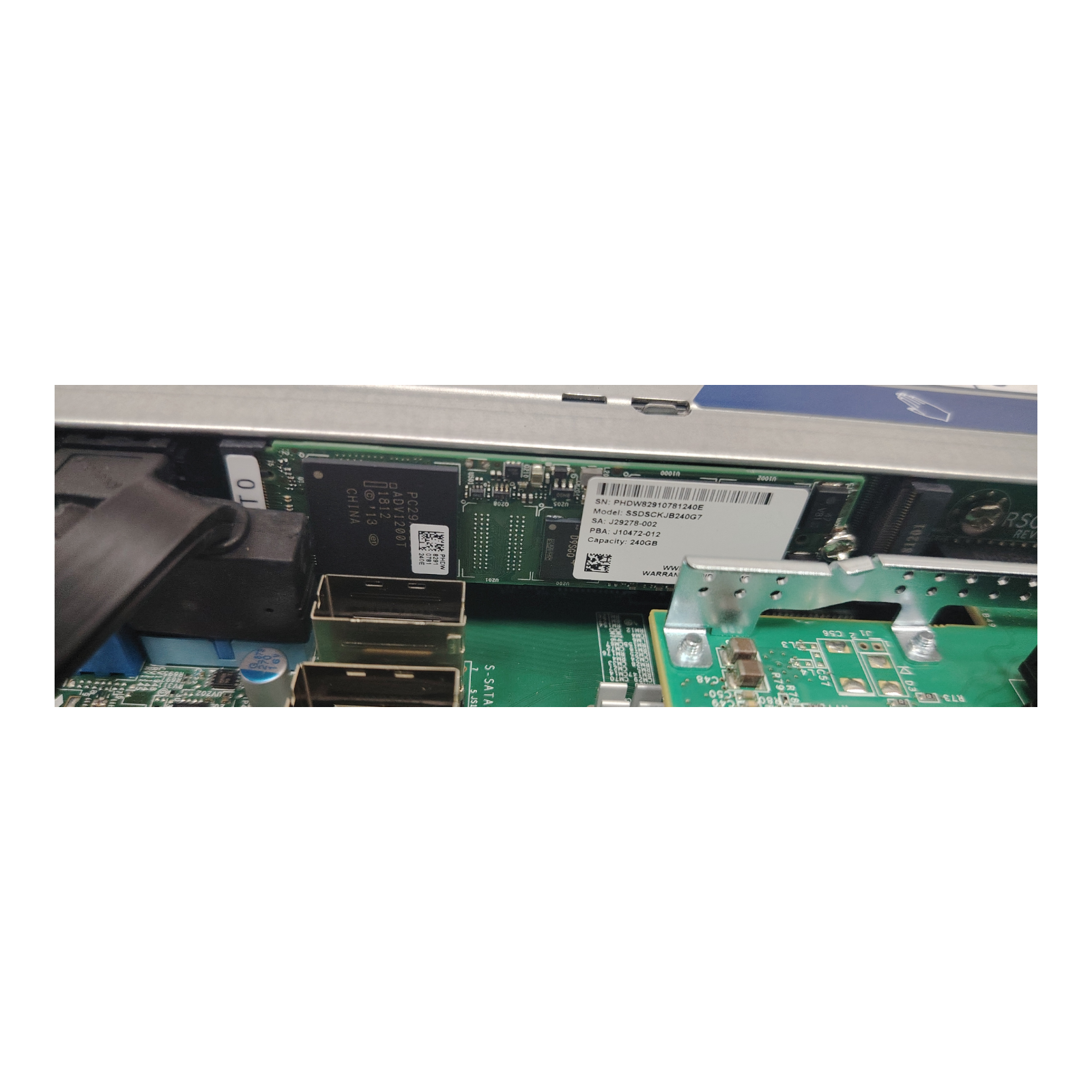 Nutanix / Supermicro NXS1U1NS10G610 1U Rackmount Server – No CPU, RAM, HDD – Includes 2x 240GB M.2 SSD