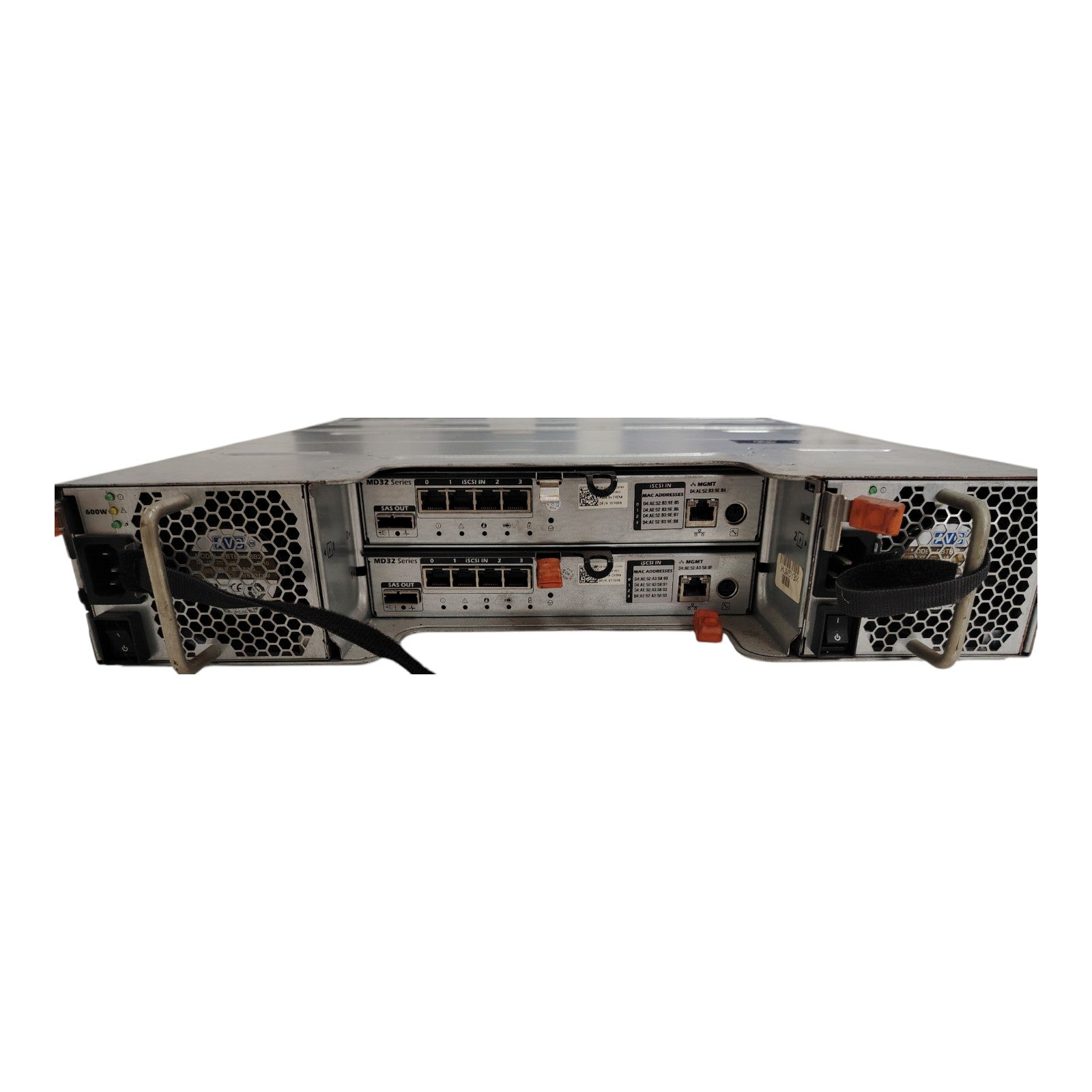 Dell PowerVault MD3200i Storage Array | 12x 1TB 3.5" SAS HDD (12TB Total) | iSCSI Controller | 2U Rackmount | Dual 600W PSU