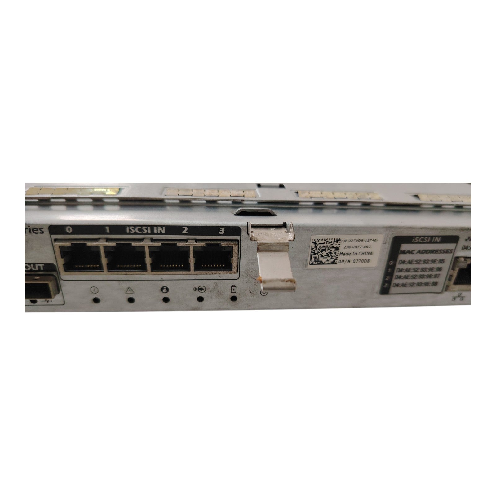 Dell PowerVault MD3200i Storage Array | 12x 1TB 3.5" SAS HDD (12TB Total) | iSCSI Controller | 2U Rackmount | Dual 600W PSU