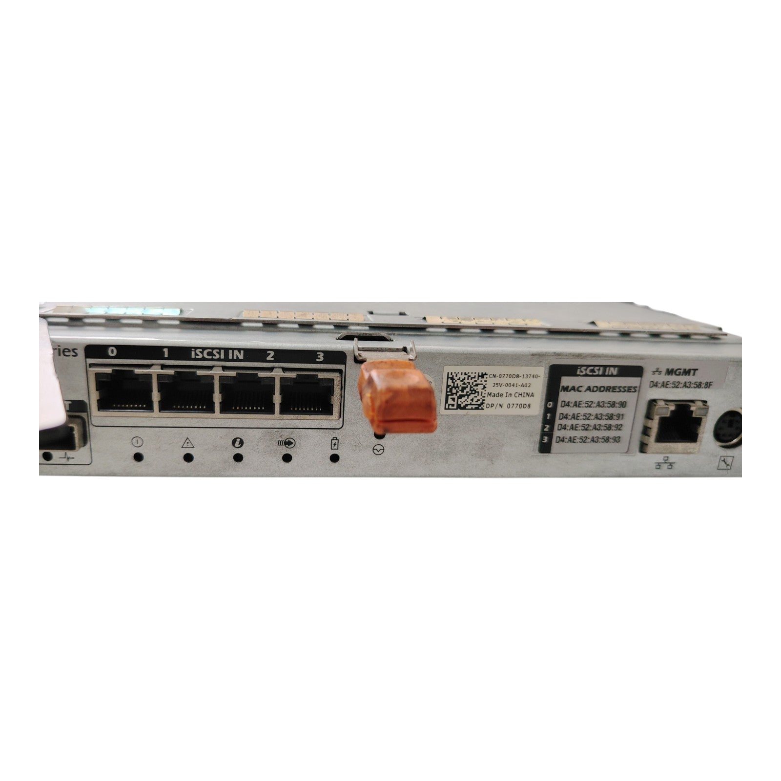 Dell PowerVault MD3200i Storage Array | 12x 1TB 3.5" SAS HDD (12TB Total) | iSCSI Controller | 2U Rackmount | Dual 600W PSU