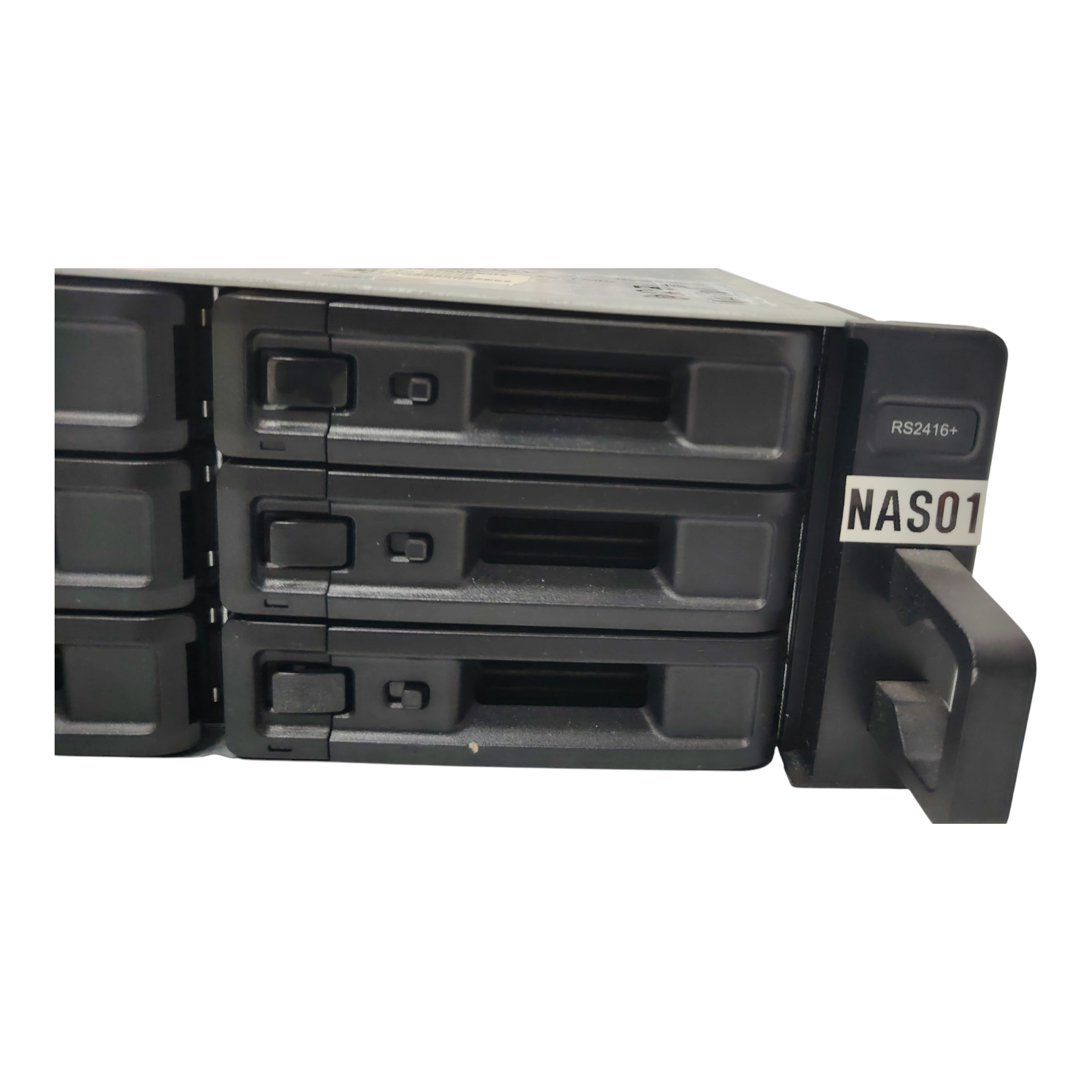 Synology RS2416+ NAS | 72TB Storage (6×4TB + 6×8TB HGST HDDs) | 500W PSU