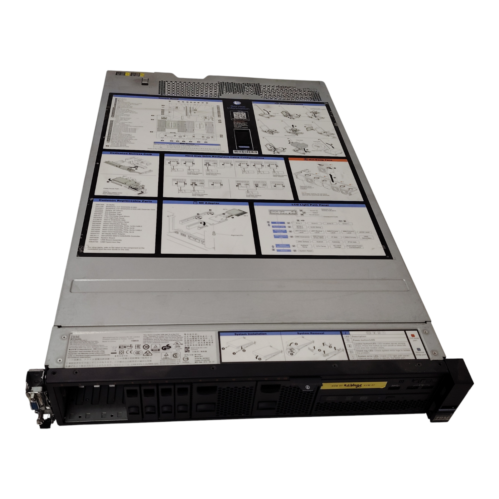 IBM System x3650 M5 Server 5462ID9 | Intel Xeon E5-2609v3, 16GB RAM, RAID, Dual PSU