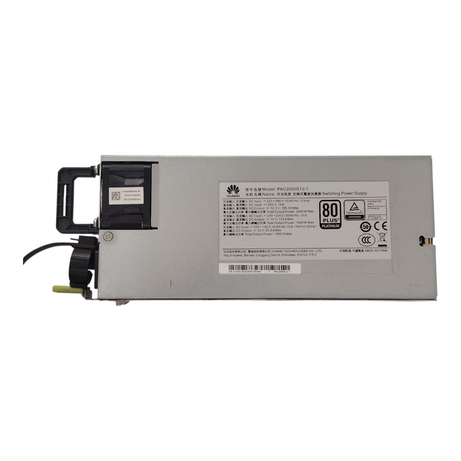 Huawei FusionServer G5500 | Dual Xeon Silver 4108 | Enterprise Rackmount Server | 240GB SSD | 2000W Redundant PSUs